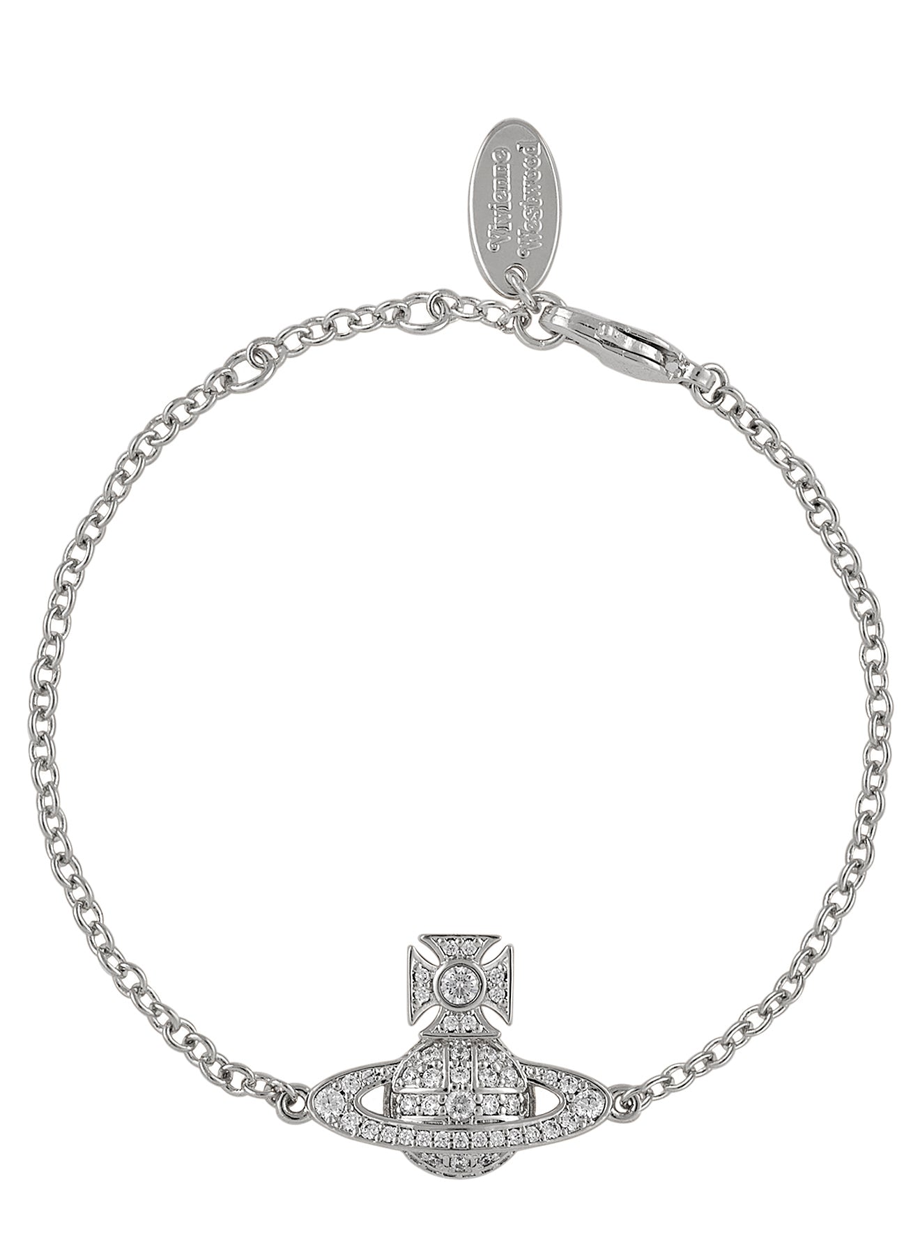 Vivienne Westwood - Camela Bas Relief bracelet in platinum - 3