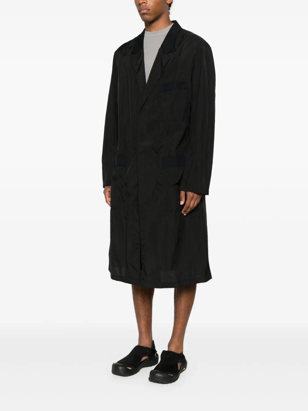 Ultralight Nylon Blazer Coat in Black from Y-3