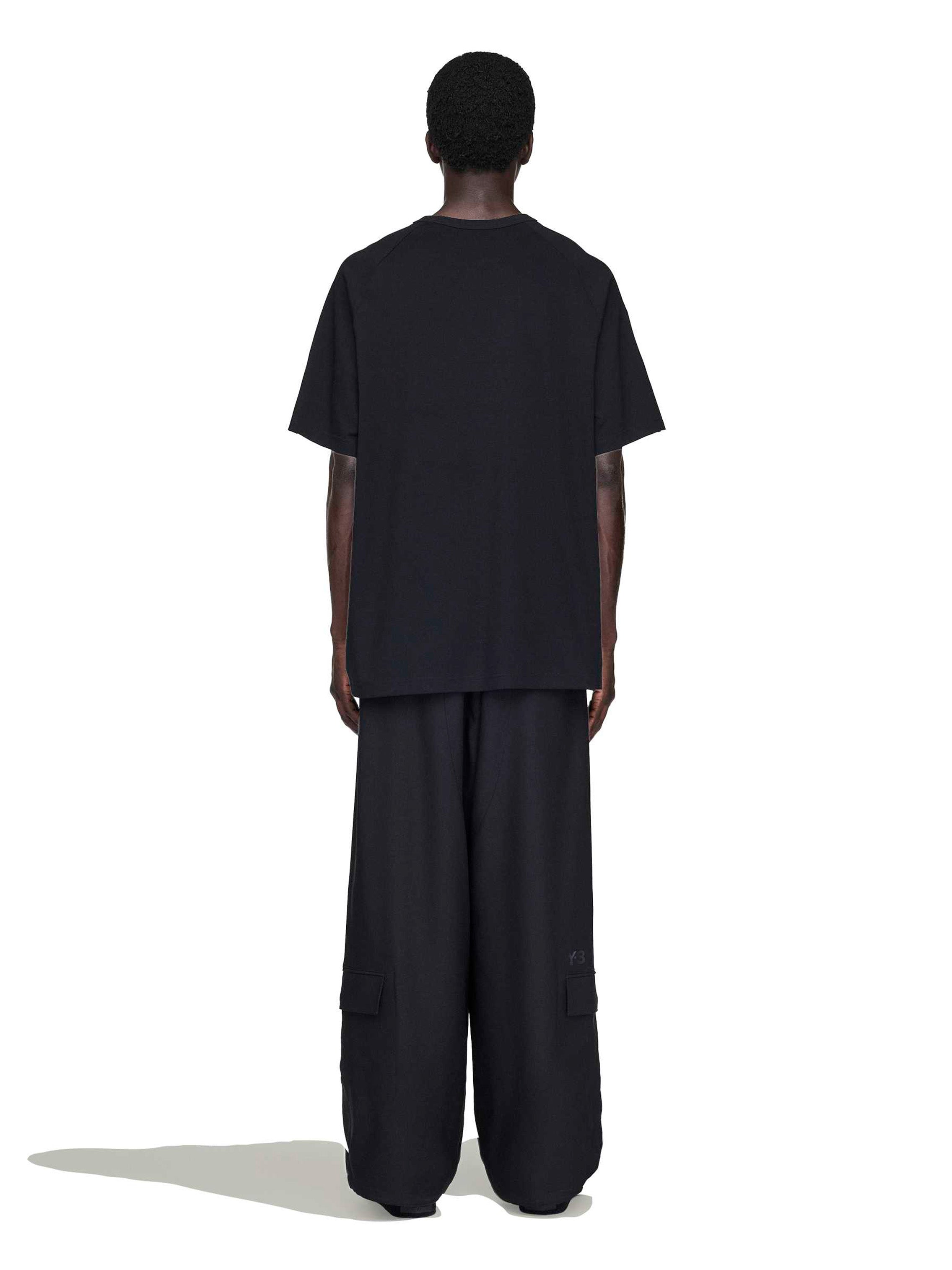 Unisex Wire T-Shirt – Black-[-Y-3-4