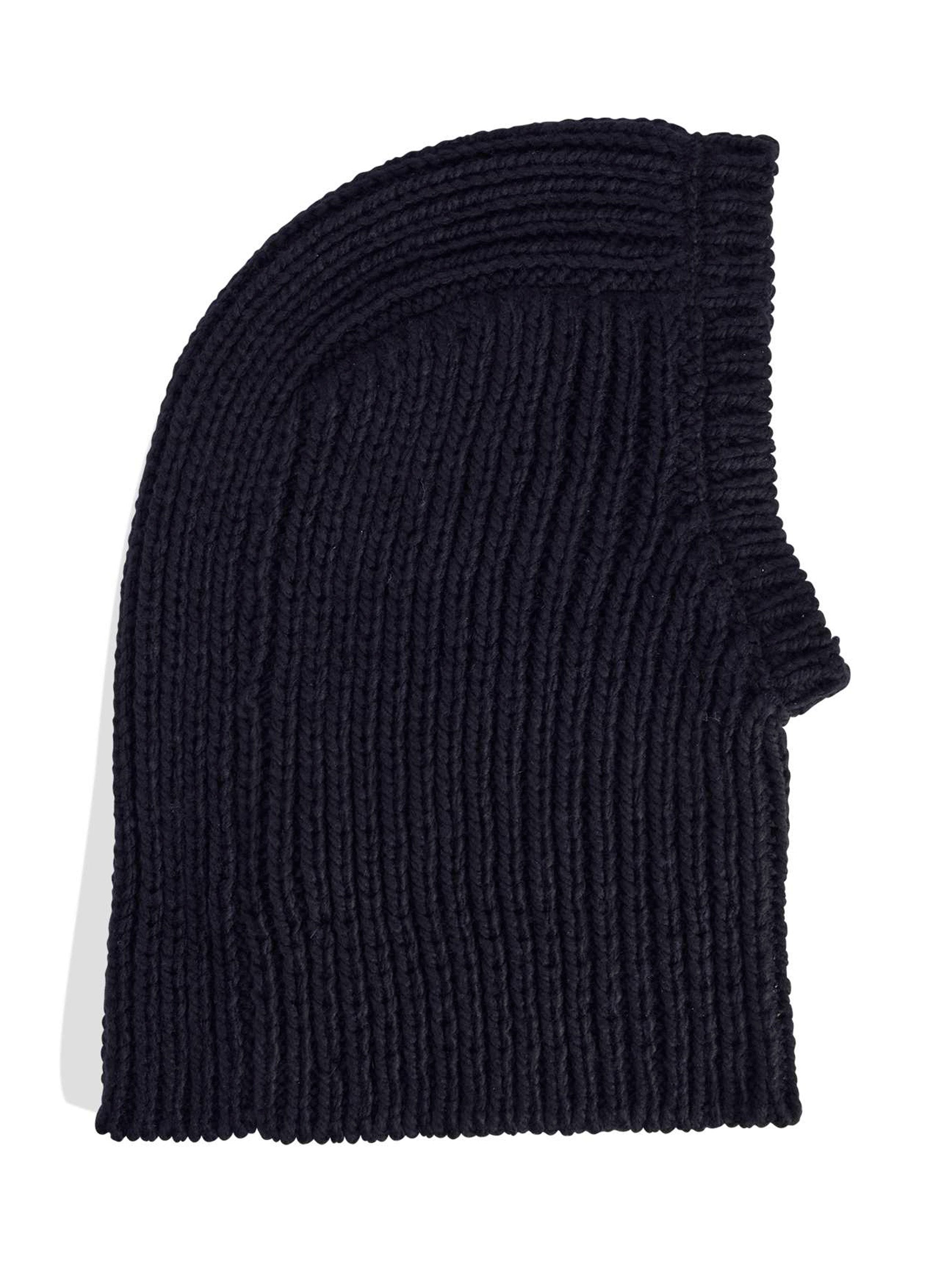 Women's Y-3 Knit Hood – Black-[-Y-3-2