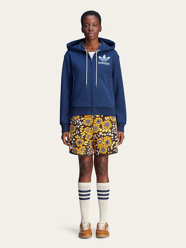 Track Hoodie in Navy from adidas Originals x Wales Bonner