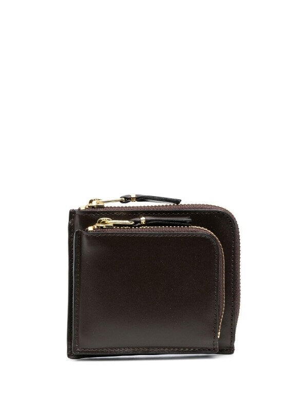 Comme Des Garçons wallet - SA3100OP Wallet Outside Pocket in brown