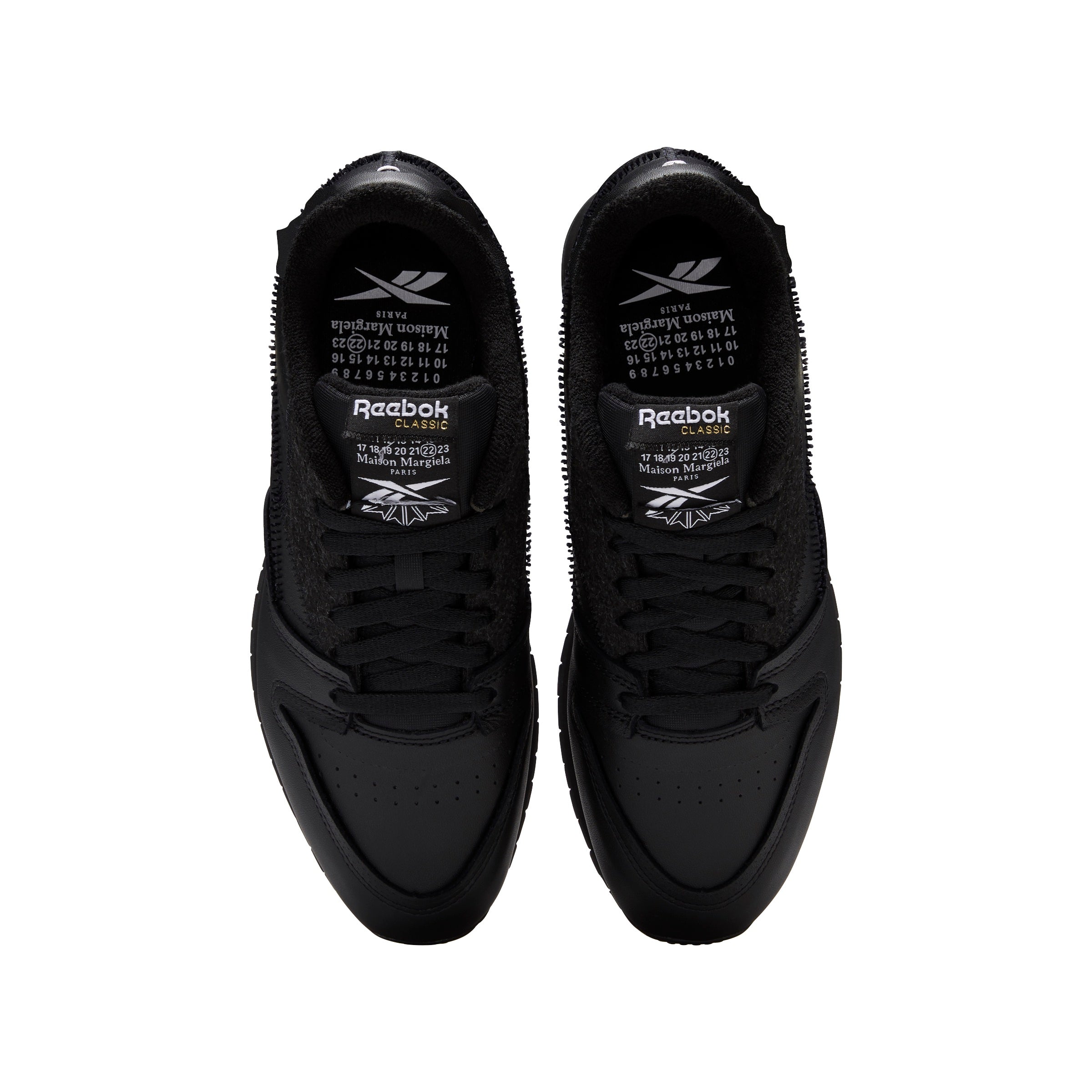 Reebok Project 0 Classic Leather Memory Of - Black-[-Maison Margiela-5