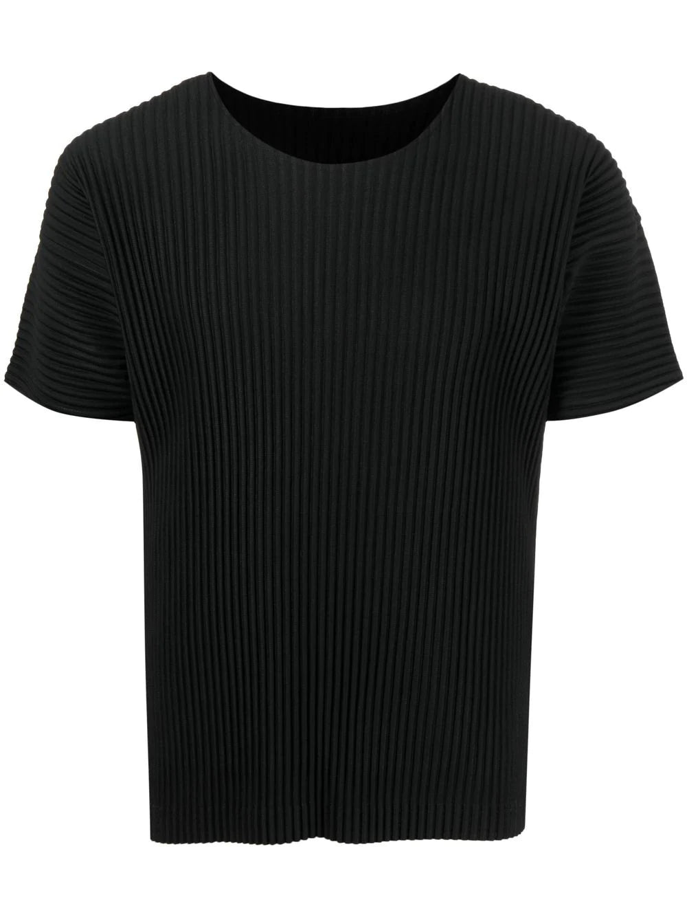 Drop 2 AW22 Short Sleeve T-Shirt - Black-[-Issey Miyake Homme Plisse-1