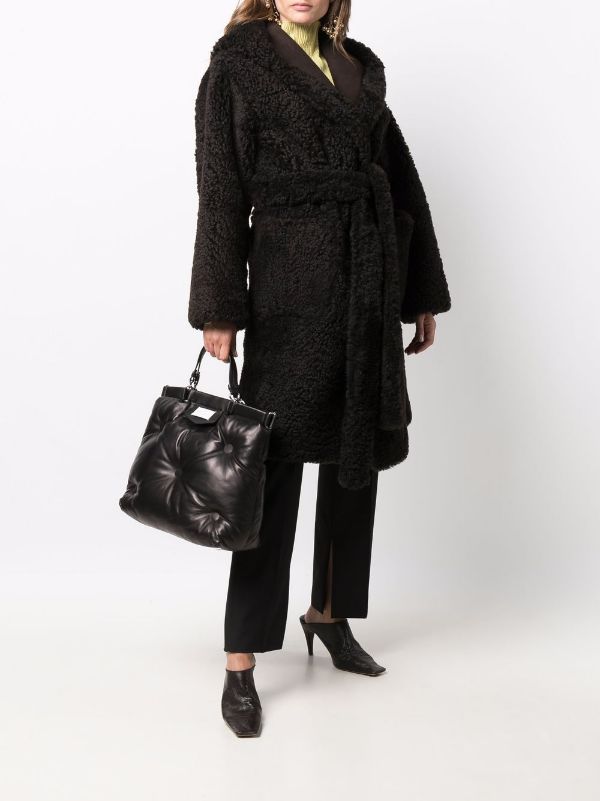 Glam Slam Shopping Bag - Black-[-Maison Margiela-2