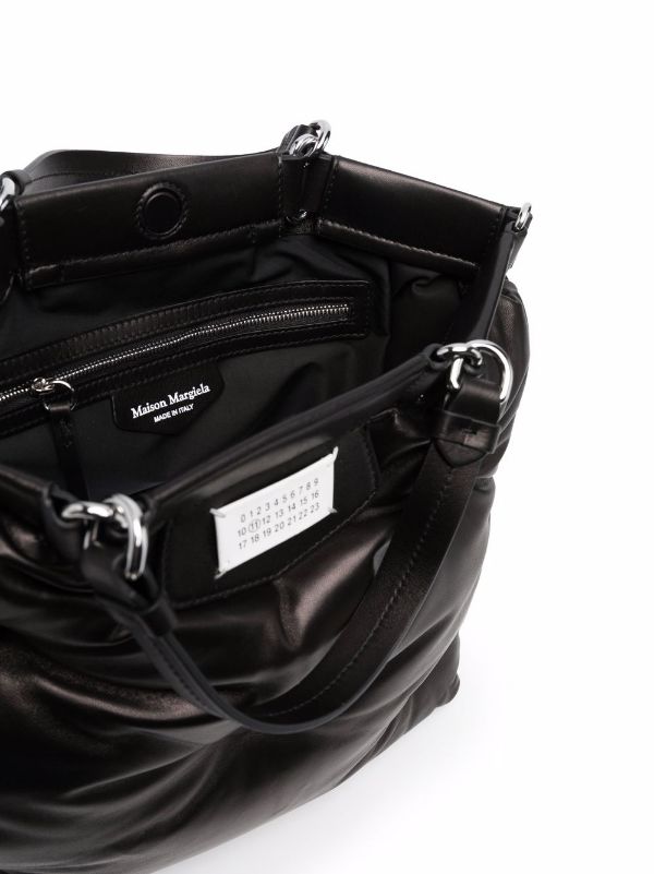 Glam Slam Shopping Bag - Black-[-Maison Margiela-5