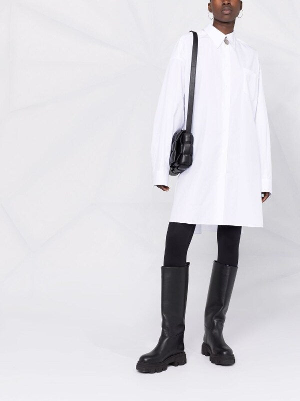 Maison Margiela white shirtdress - 2