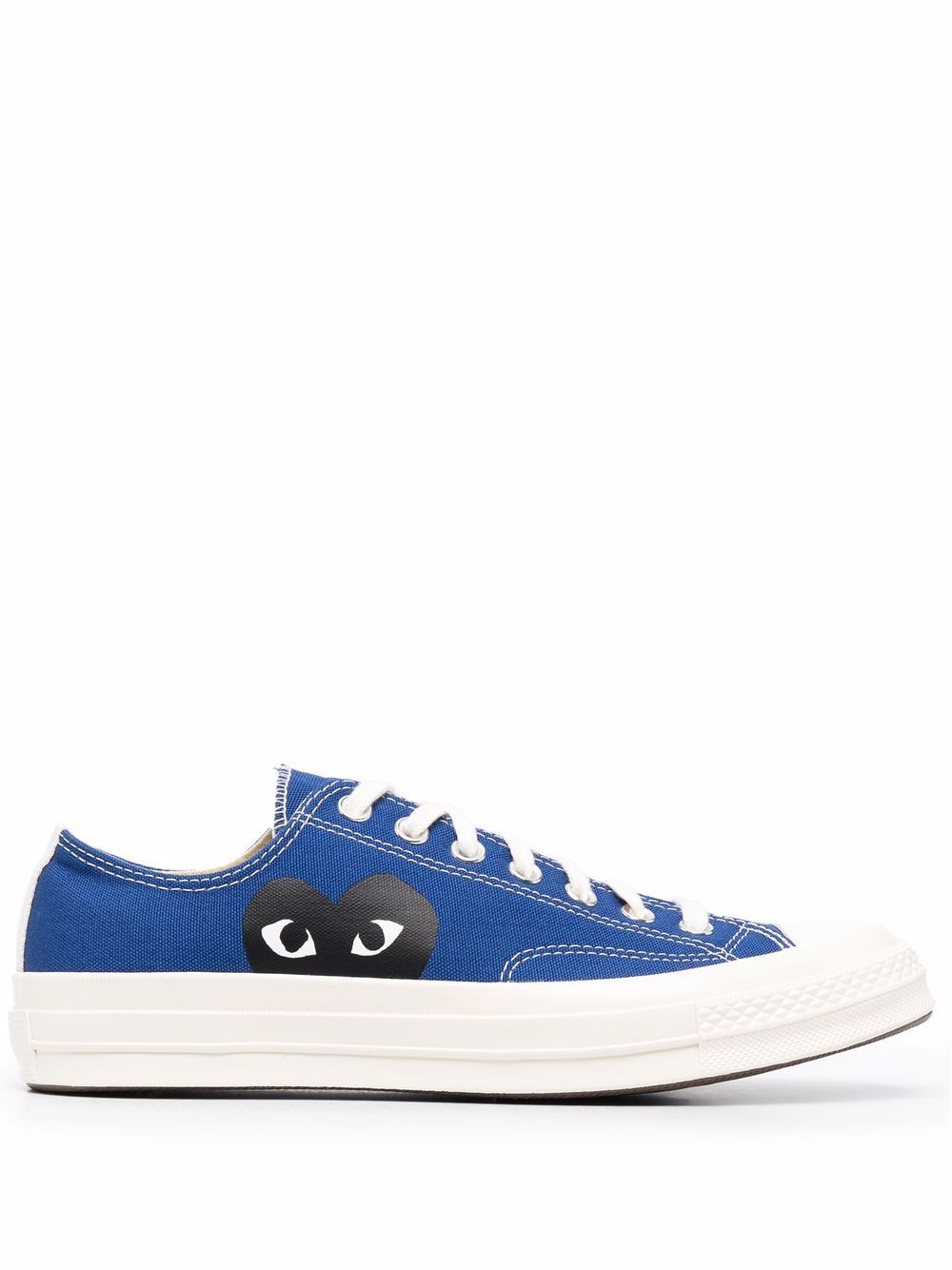 Converse Low 'Chuck Taylor' Sneakers - Blue-[-Comme des Garçons Play-1