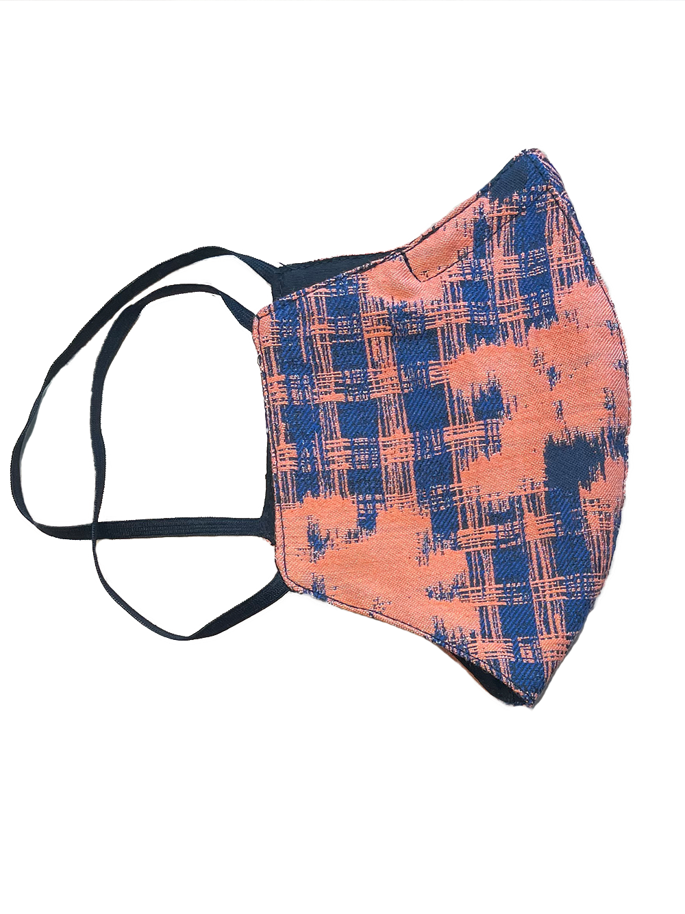 Face Mask - Orange Blue Flowers-[-Henrik Vibskov-2