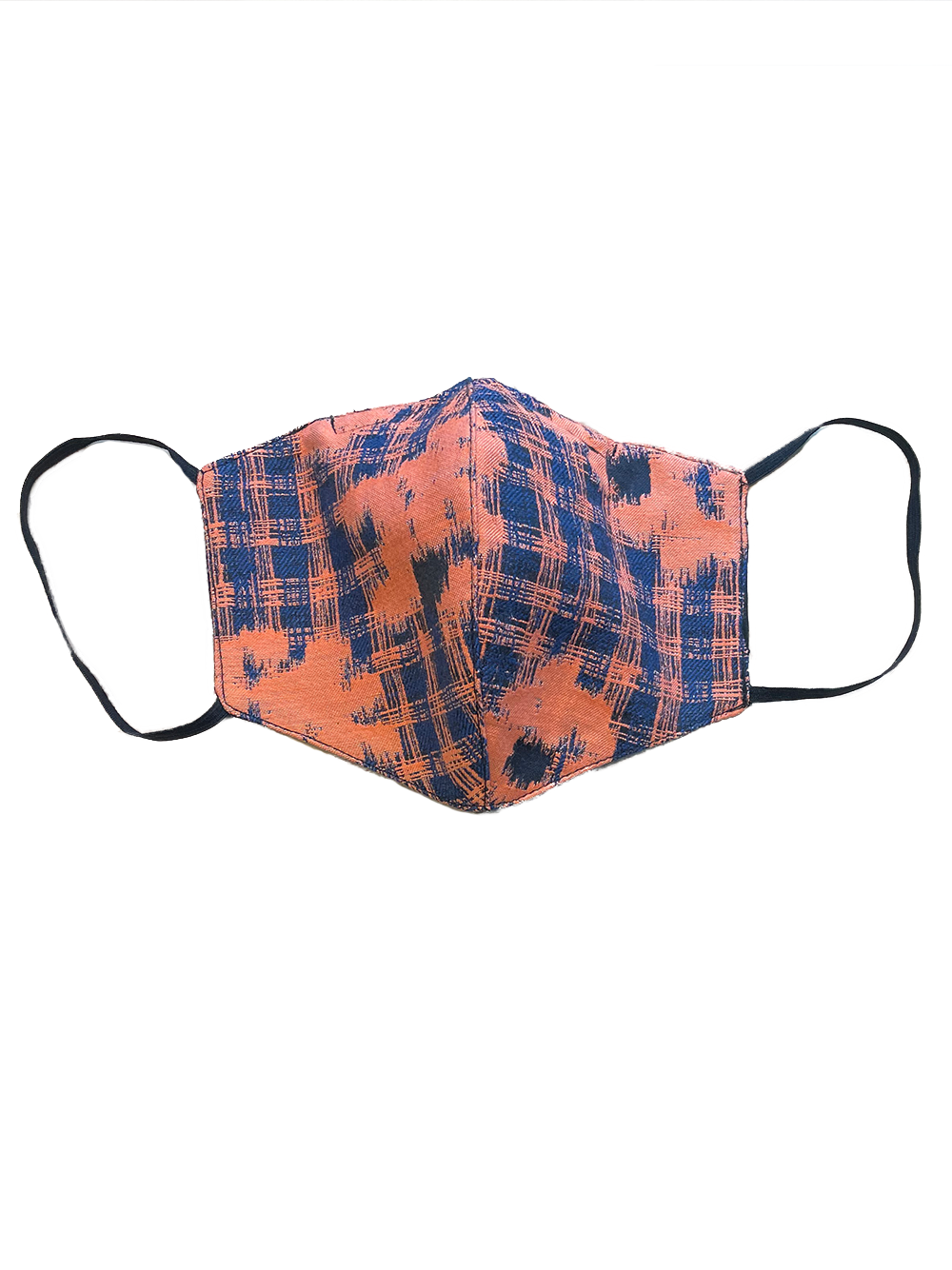 Face Mask - Orange Blue Flowers-[-Henrik Vibskov-1