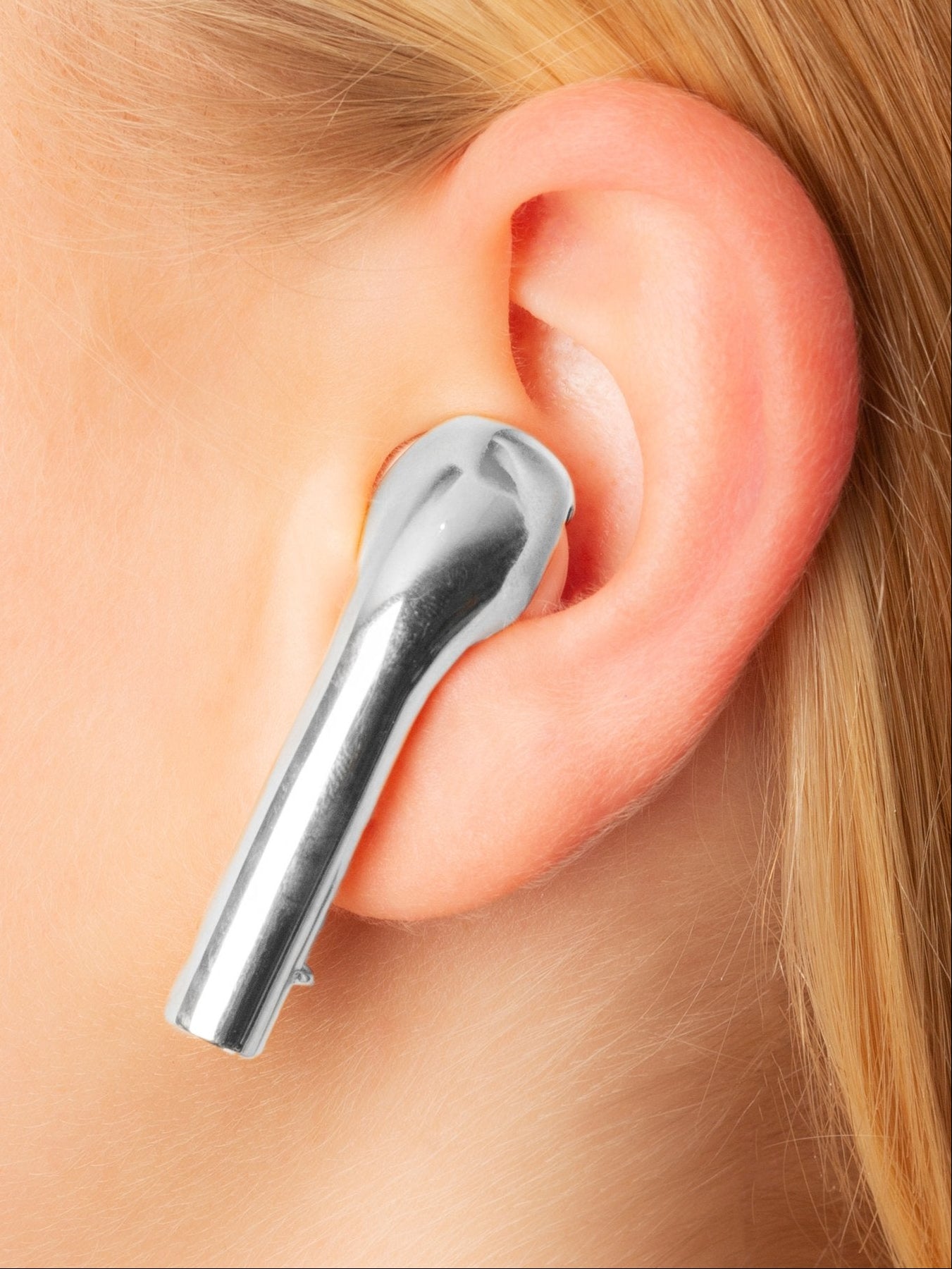 WE EARPHONE CAP - Silver-[-Vibe Harsløf-2