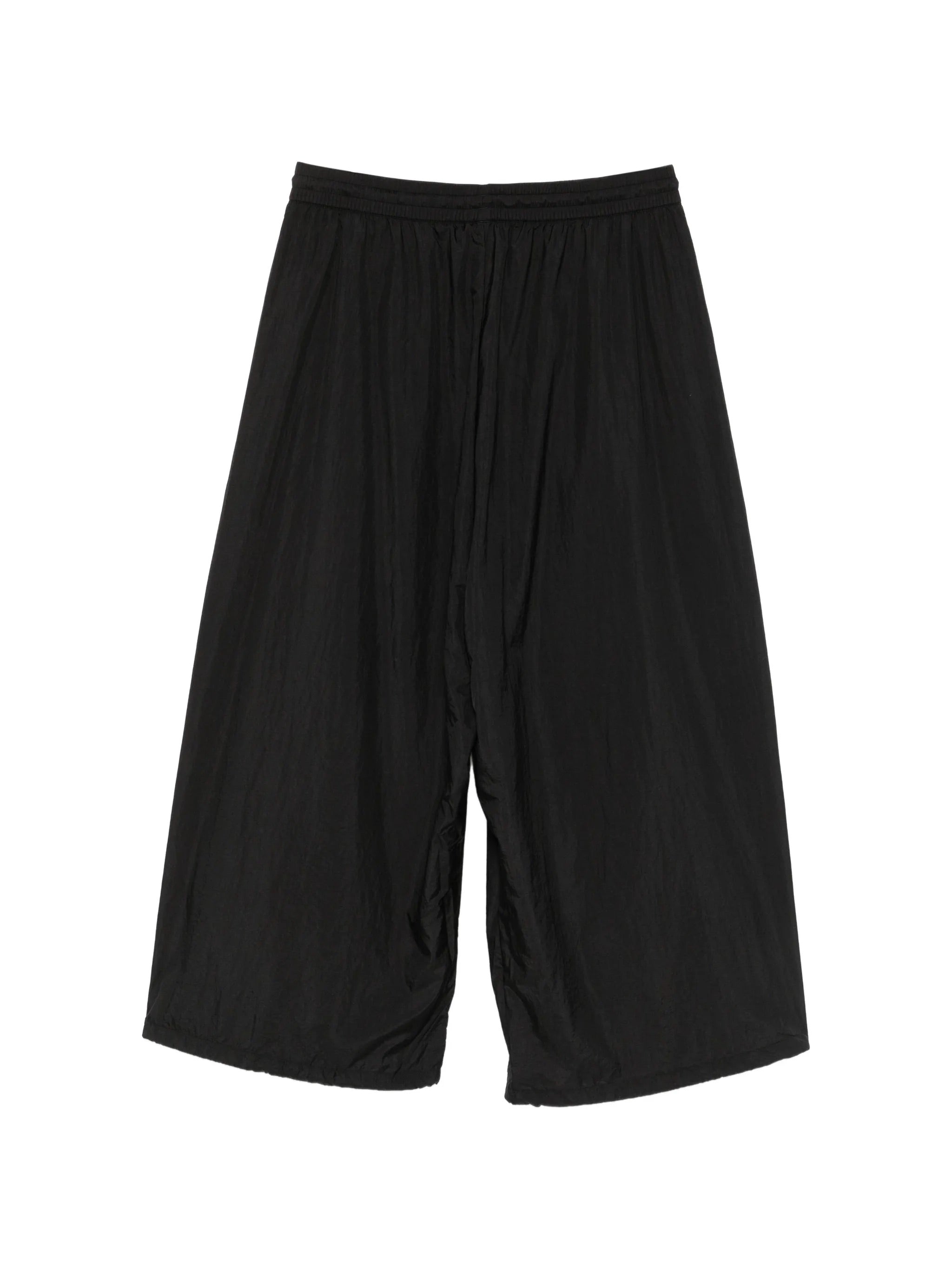 Y-3 3-Stripes Wide Pants in Black back view
