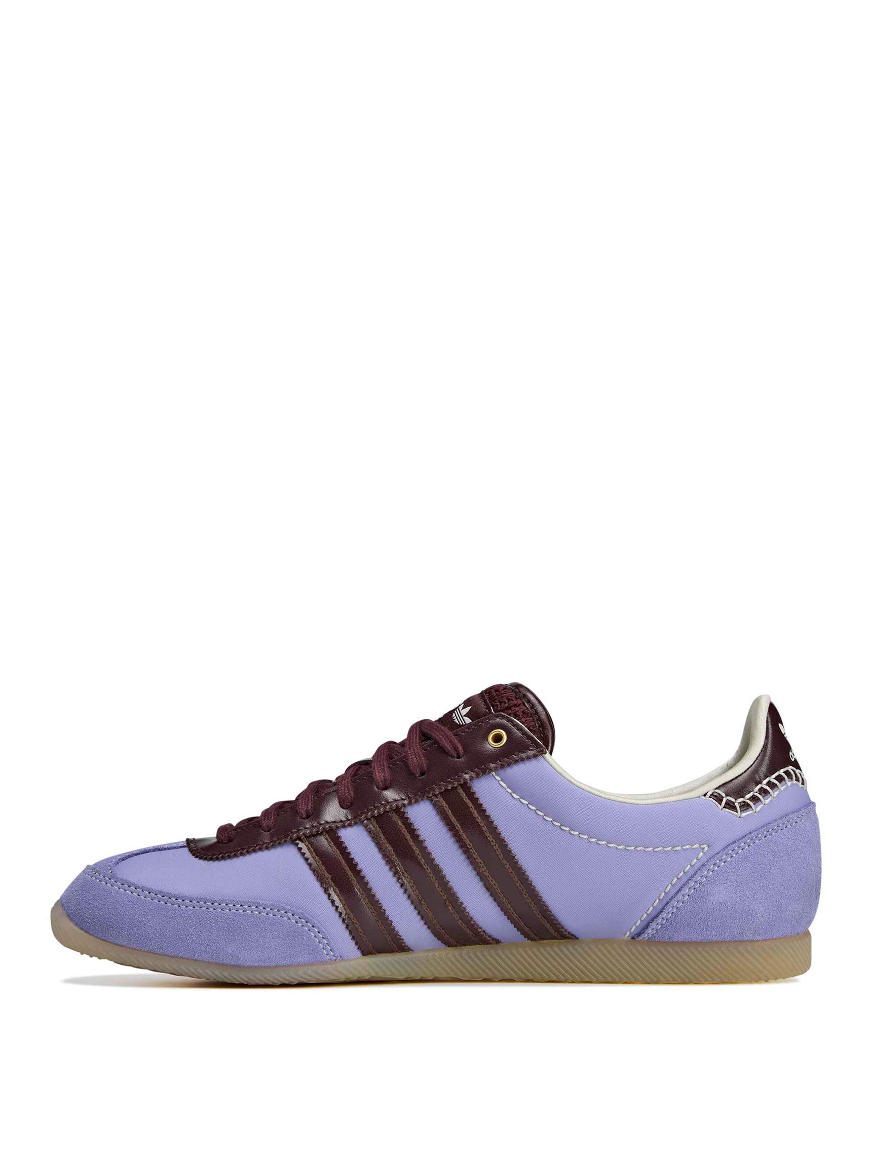 WB Japan Sneakers - White / Light Purple / Night Red-[-Adidas x Wales Bonner-4