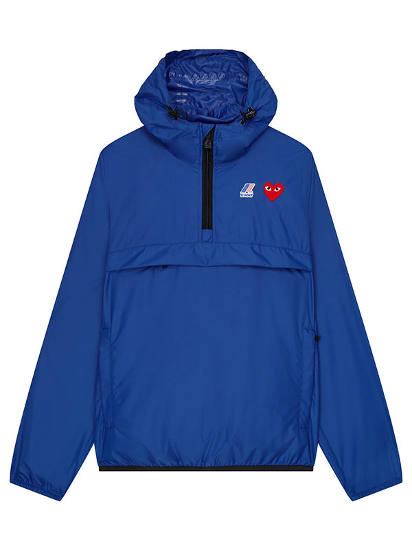 Unisex K-Way Anorak - Blue-[-Comme des Garçons Play-1
