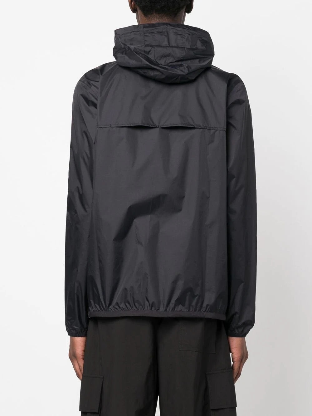 Unisex K-Way Double Colours Cagoule - Orange/Black-[-Comme des Garçons Play-5