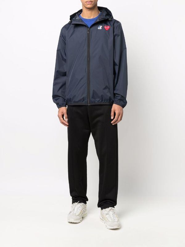 Comme des Garçons PLAY x K-Way Anorak Navy - Henrik Vibskov Boutique