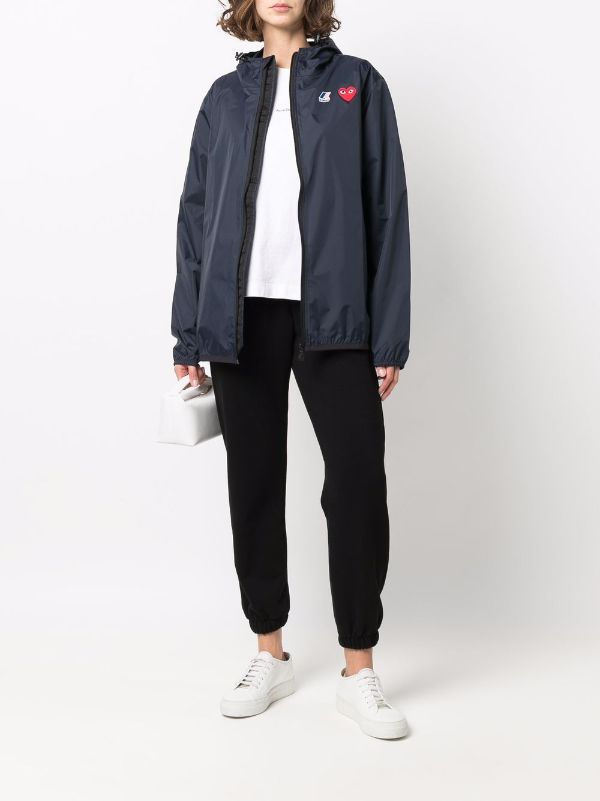 Comme des Garçons PLAY x K-Way Anorak Navy - Henrik Vibskov Boutique