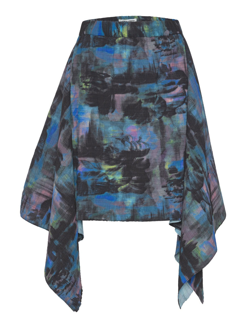 Henrik Vibskov Carry A Skirt in Mushroom Tapestry viewed from front