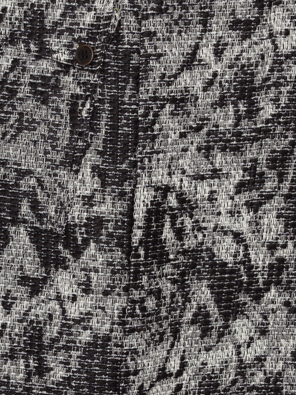 Henrik Vibskov Carry Skirt in Black 3D White fabric detail view