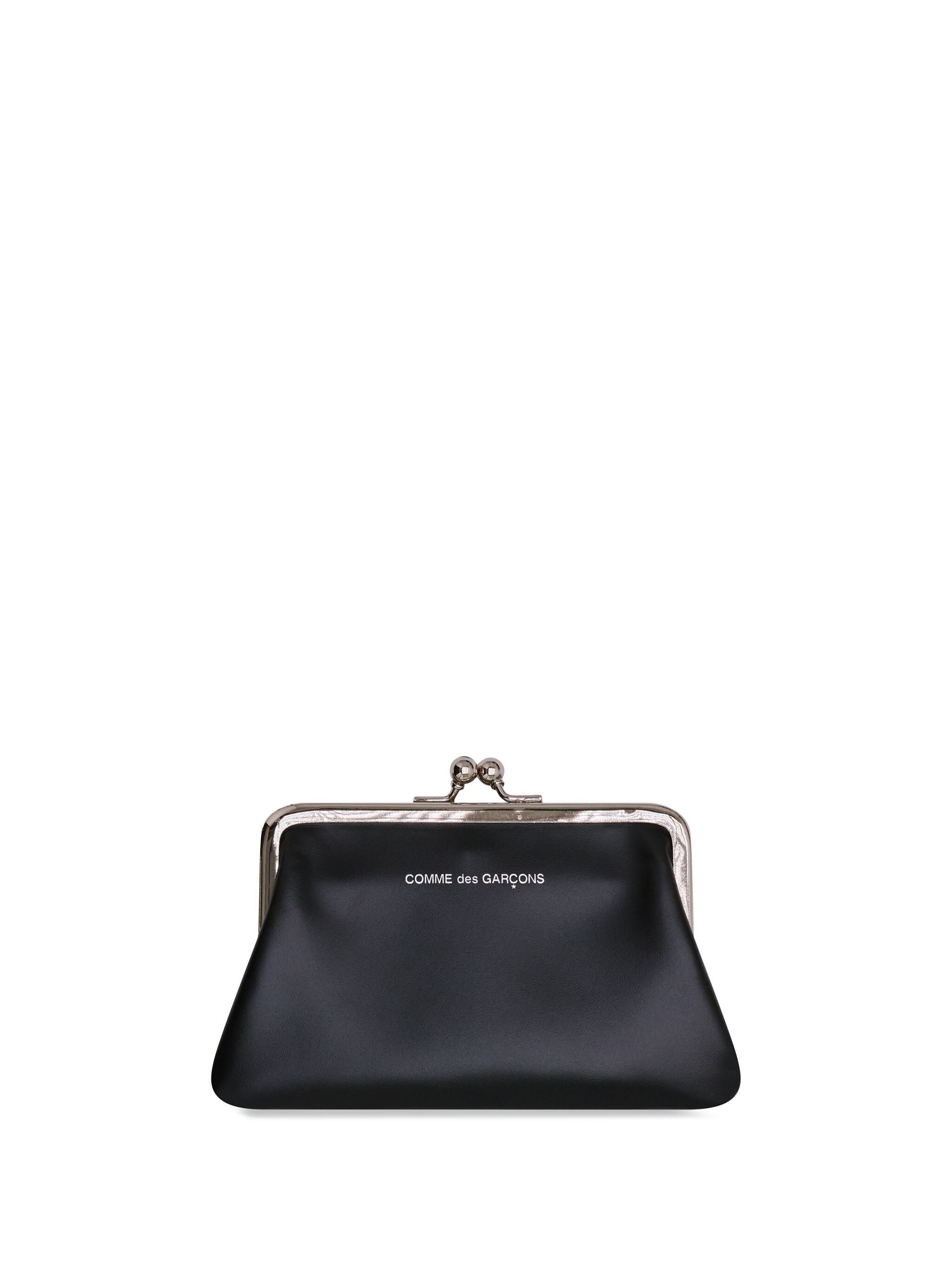 SA0301KC Kiss Clasp Wallet in Black from Comme des Garçons Wallet