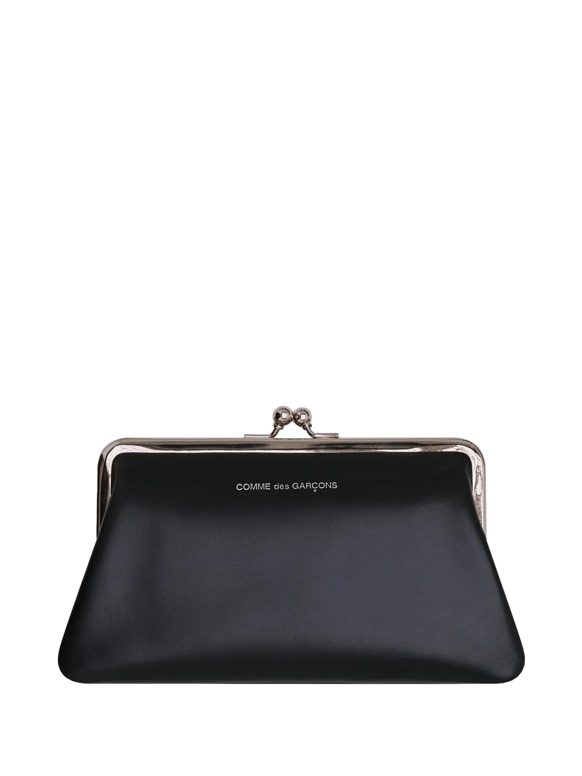 SA0302KC Kiss Clasp Wallet - Black-[-Comme des Garçons Wallet-1