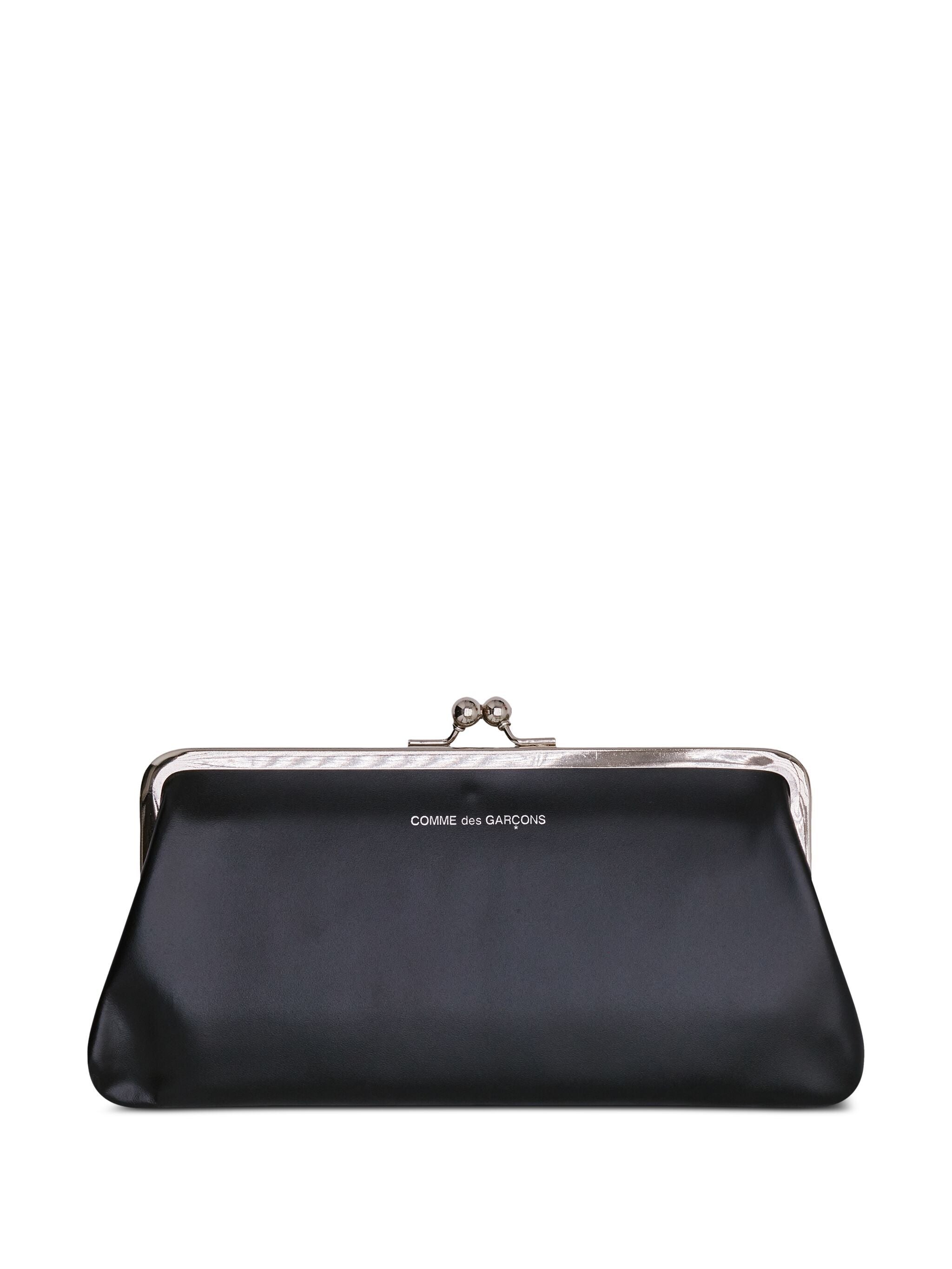 SA0303KC Kiss Clasp Wallet in Black from Comme des Garçons Wallet