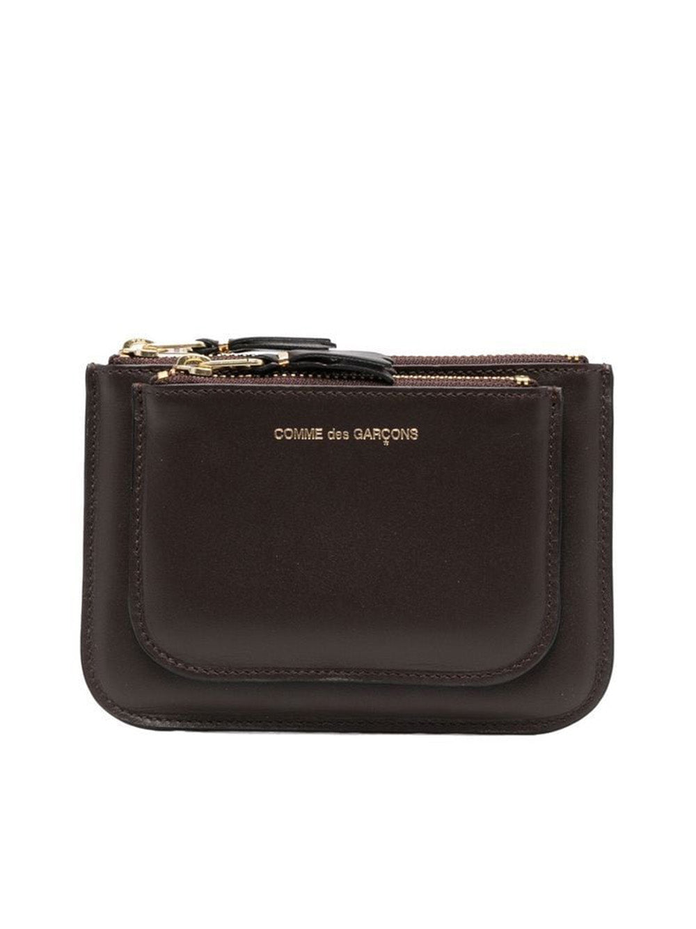 Comme des Garcons Wallets - SA8100OP wallet with pocket in brown - 1