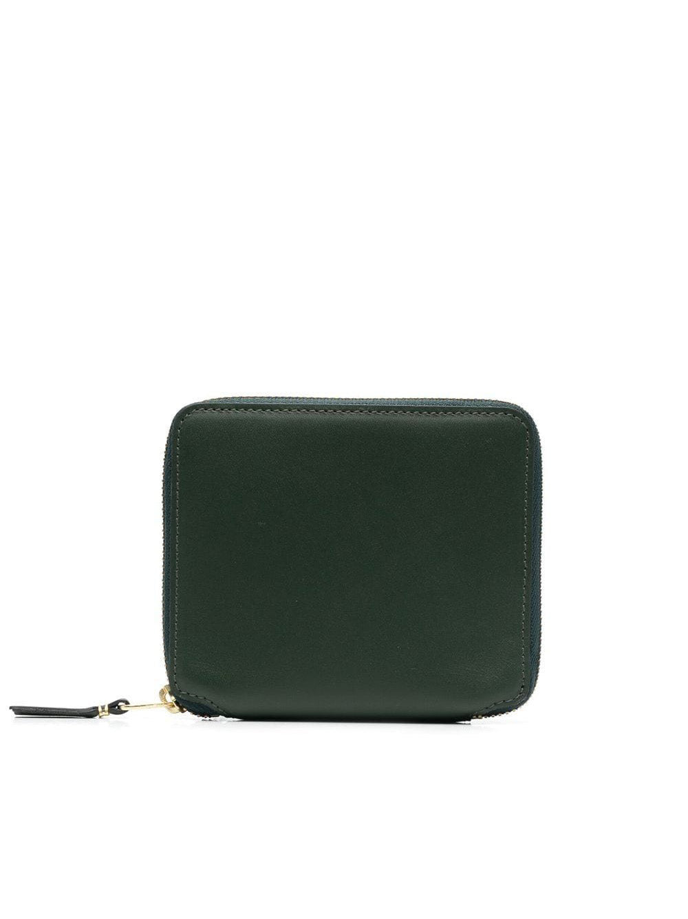 Comme des Garcons Wallets - SA2100 classic wallet in bottle green - 1