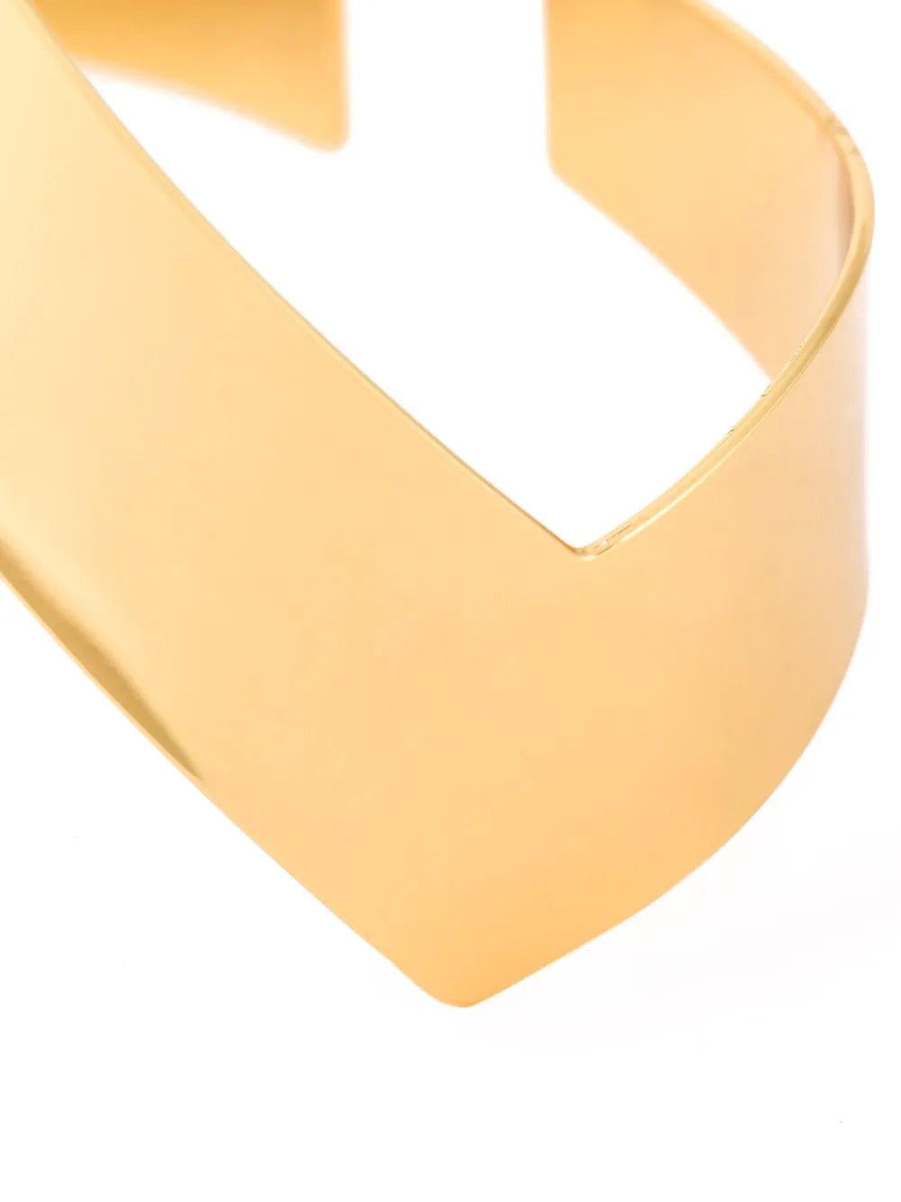 Vibe Harsløf Footlet Gold - angled view showing structure and form