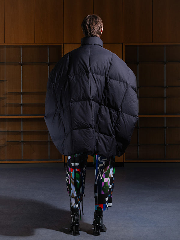 Henrik Vibskov - AW24 Duvet Coat in Black