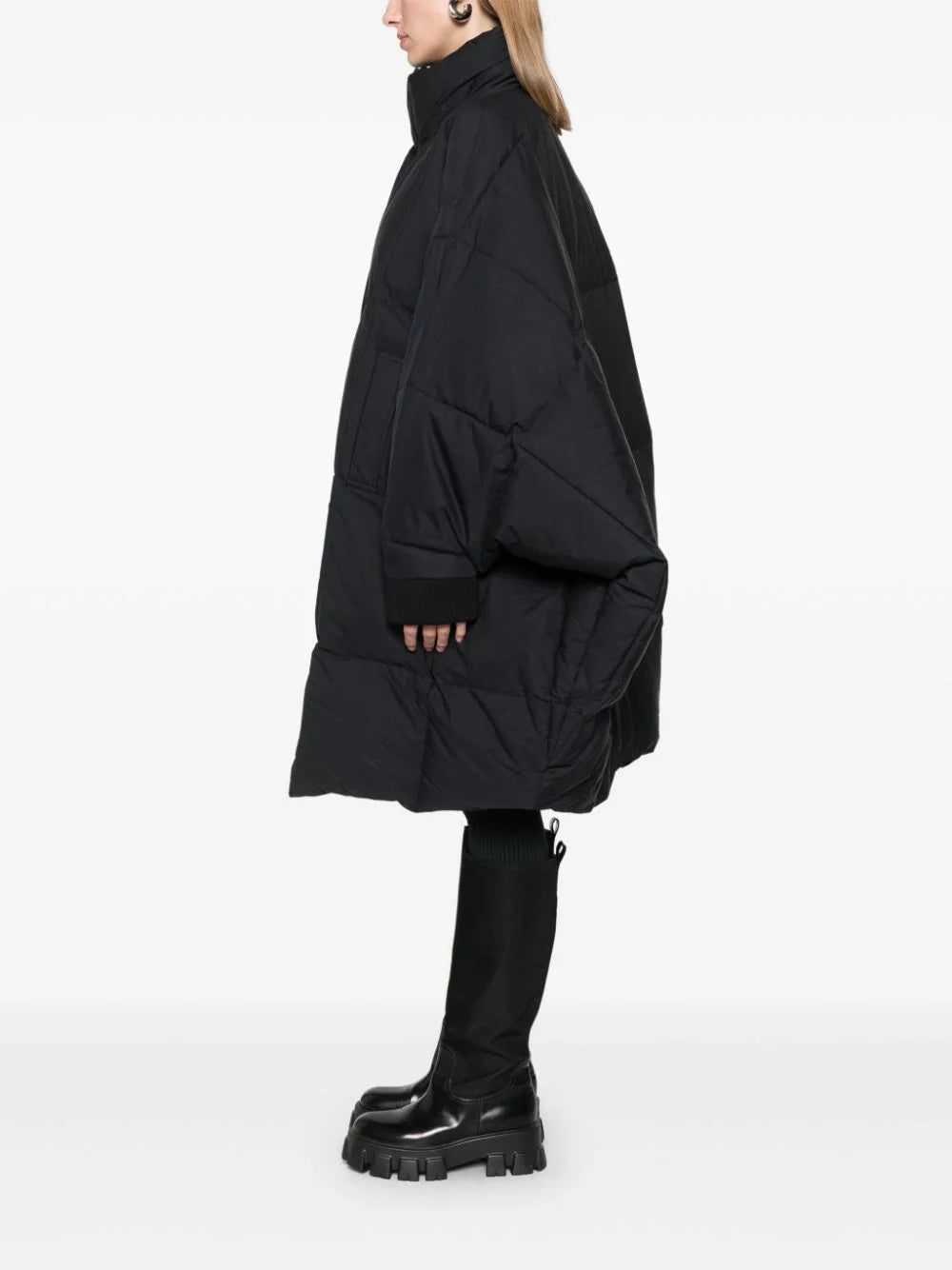 Henrik Vibskov - AW24 Duvet Coat in Black