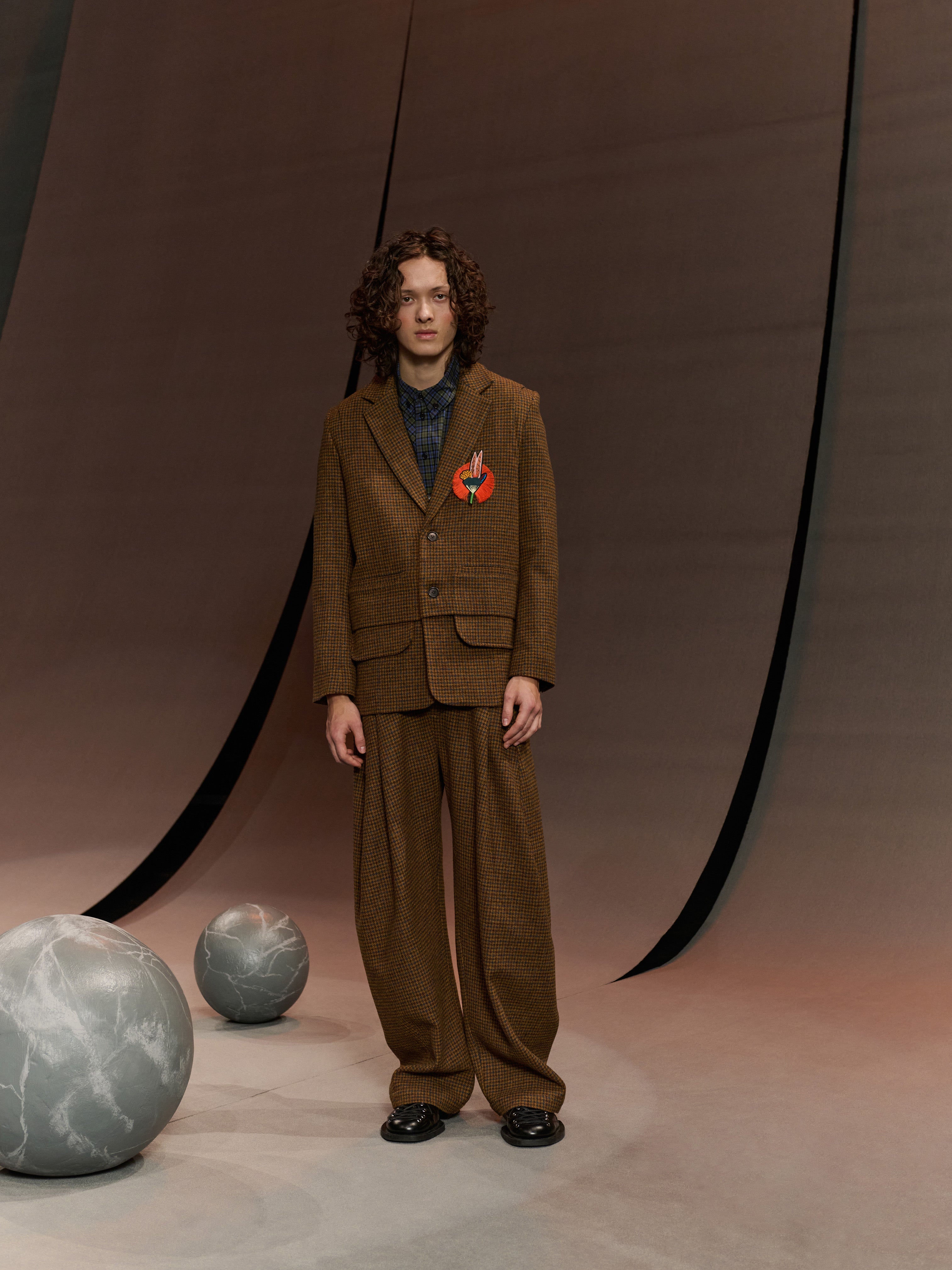 Ants Blazer in Pied De Poule from Henrik Vibskov