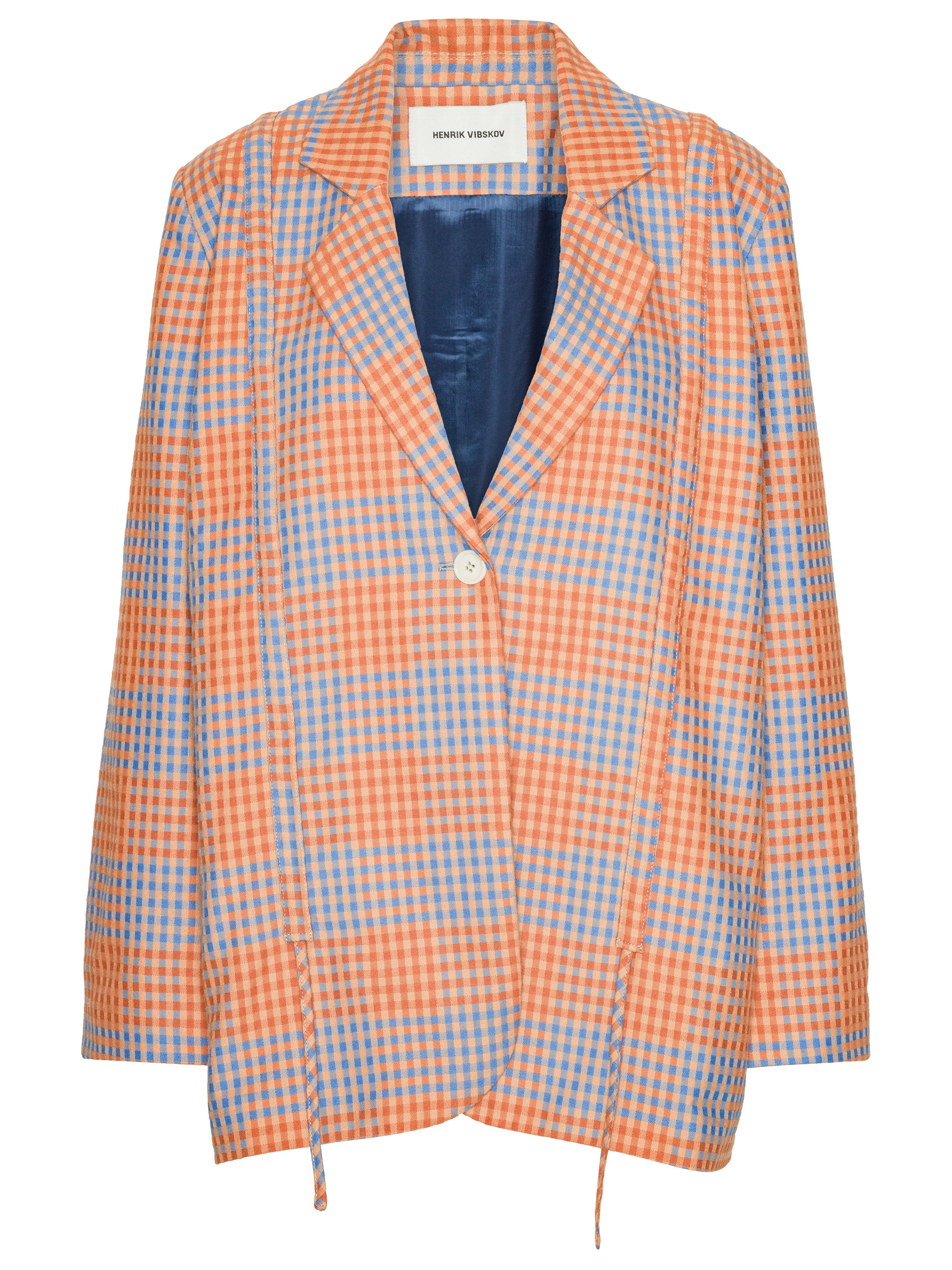 Backpack Blazer - Zuzu Checks-[-Henrik Vibskov-1