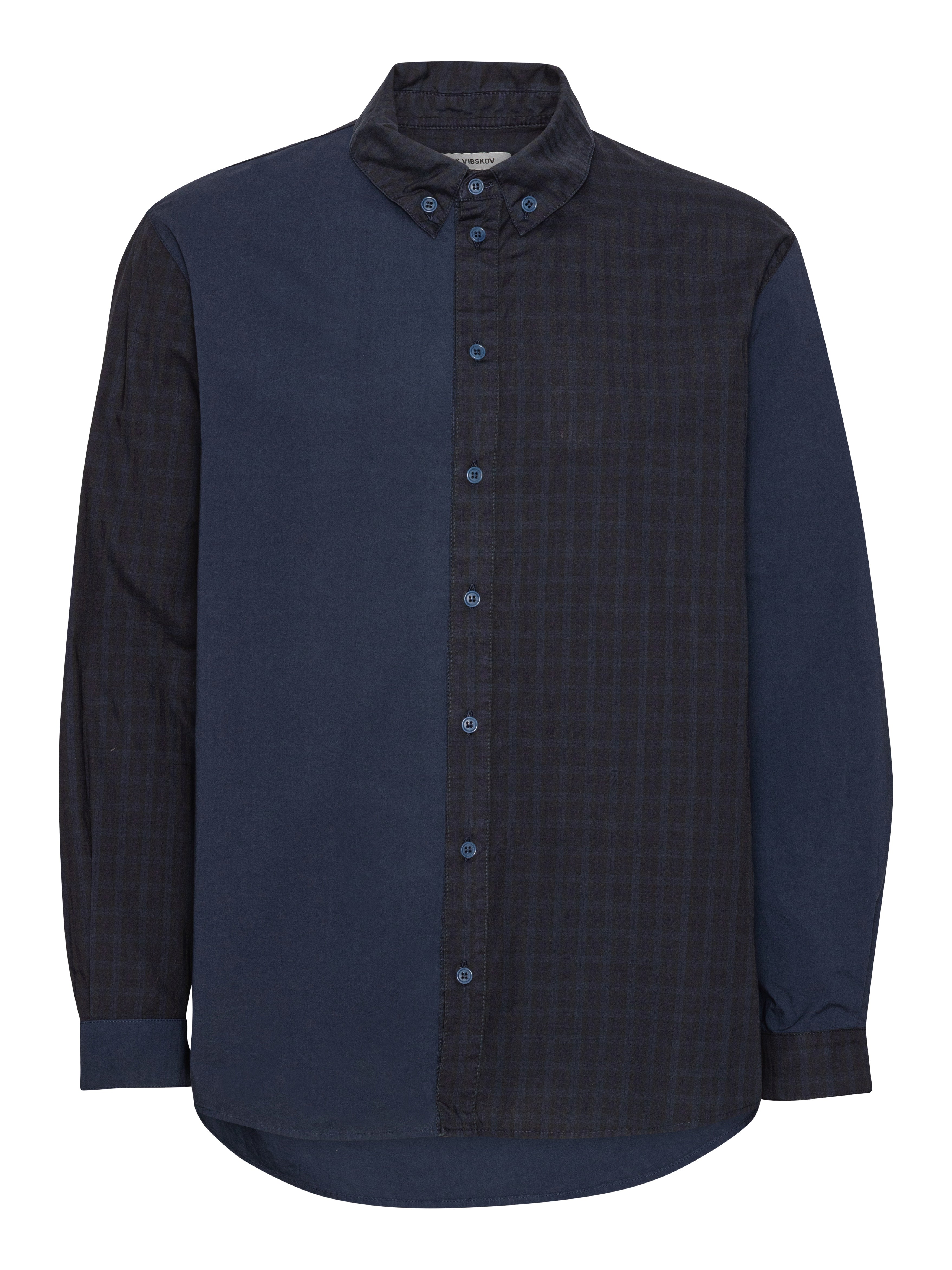 Block Shirt - Navy