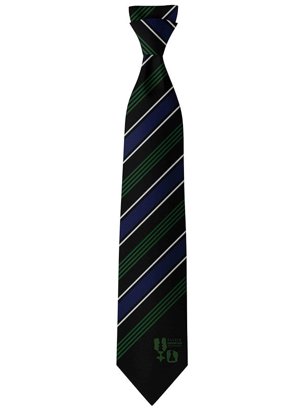 Chewing Tie in Chess Navy from Henrik Vibskov