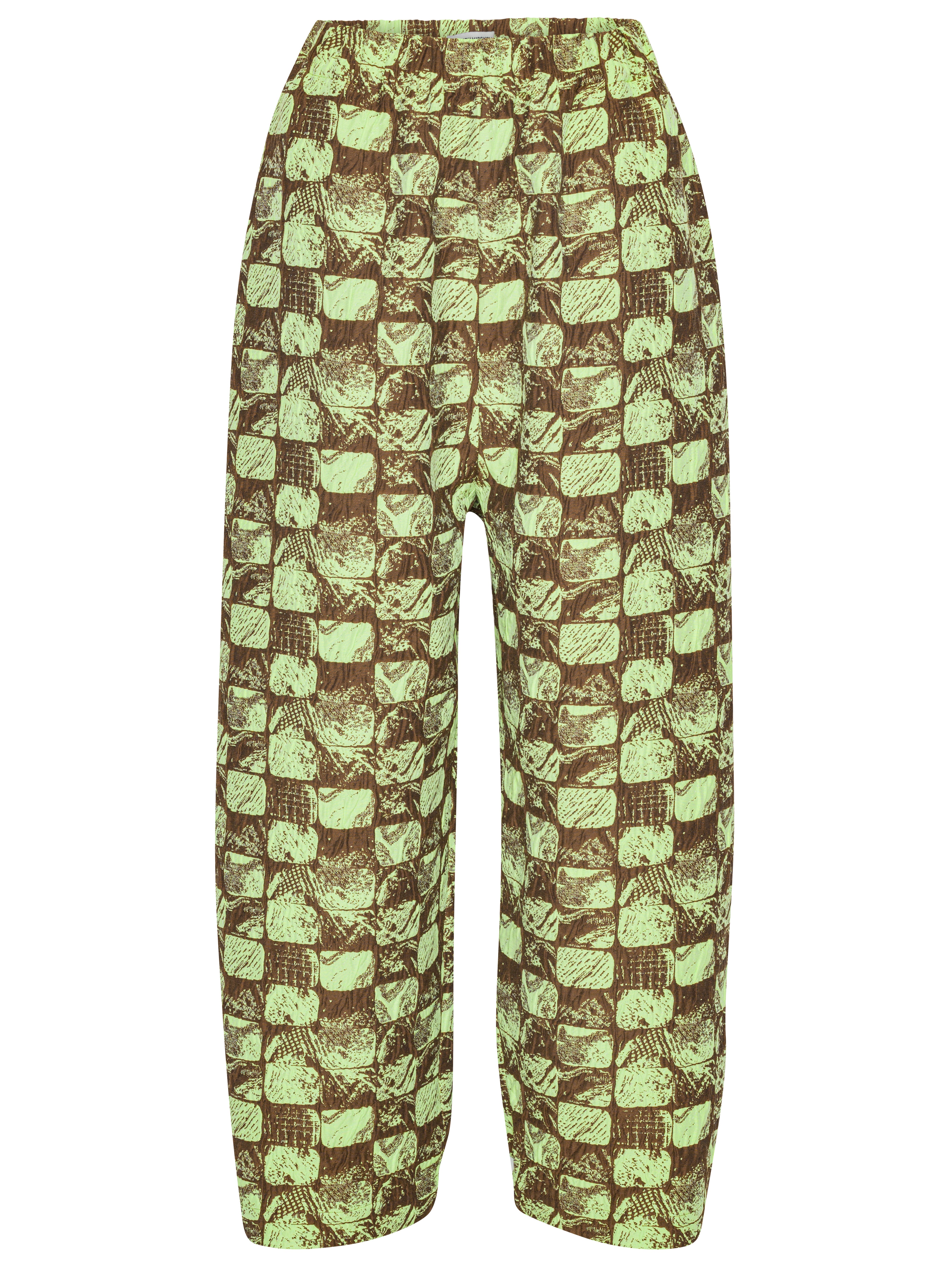 Eclipse Pants in Footprints Brown from Henrik Vibskov