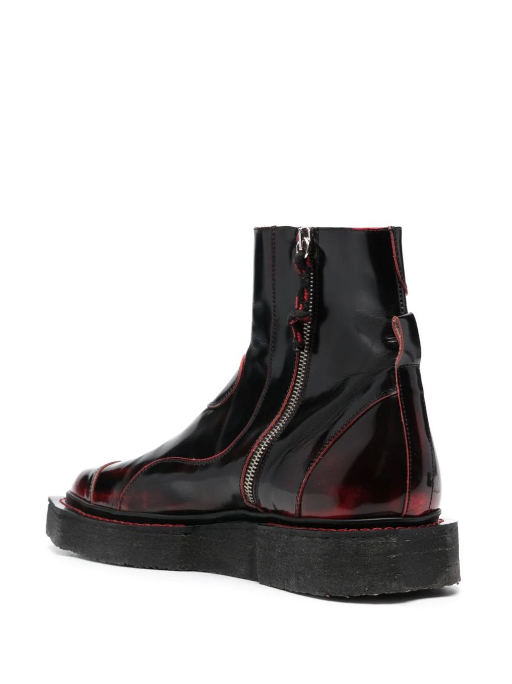 Henrik Vibskov │ Enzo Driver Boot in Red Brush Off