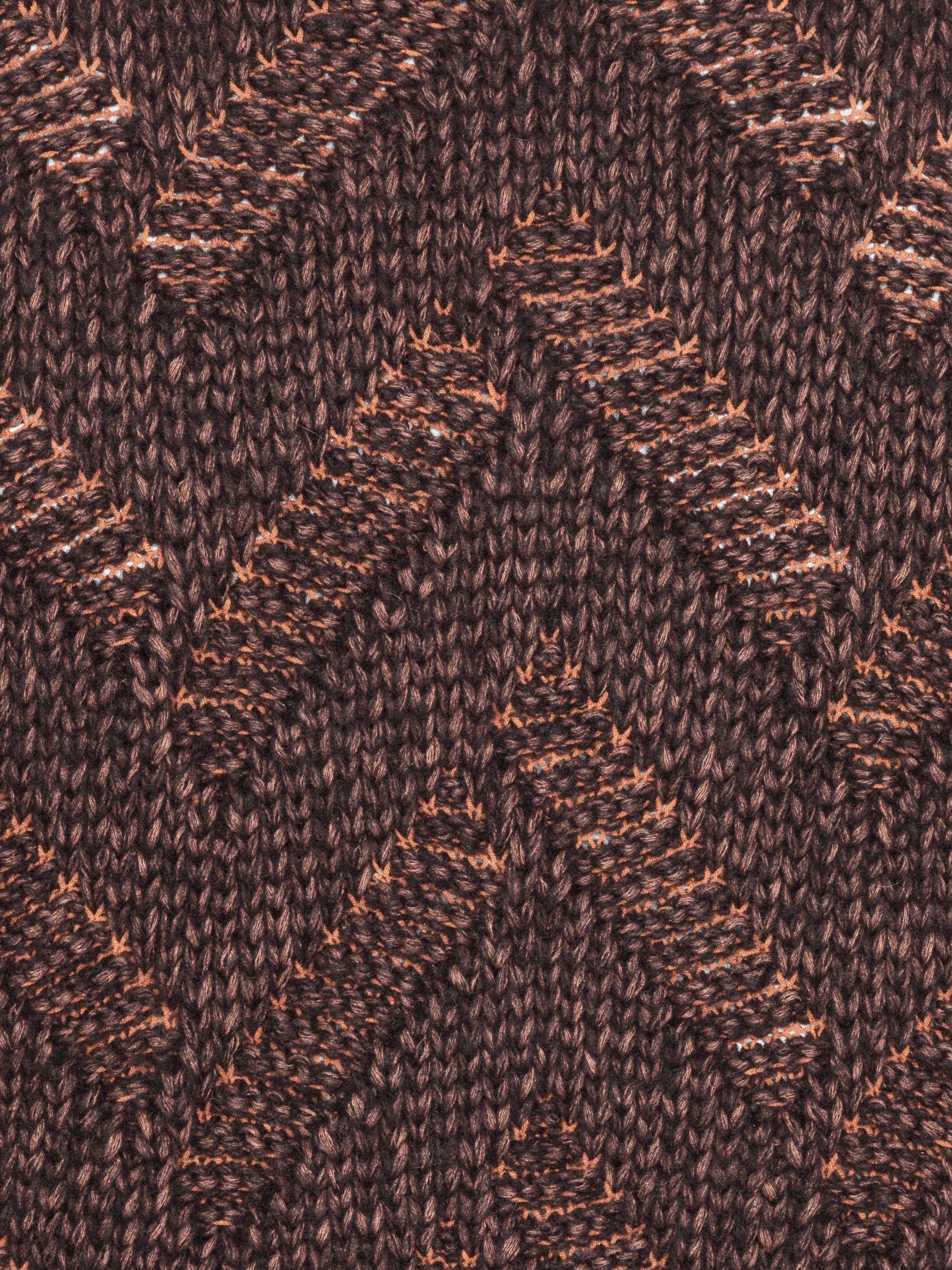Flat Knitted Crewneck in Flat Brown from Henrik Vibskov
