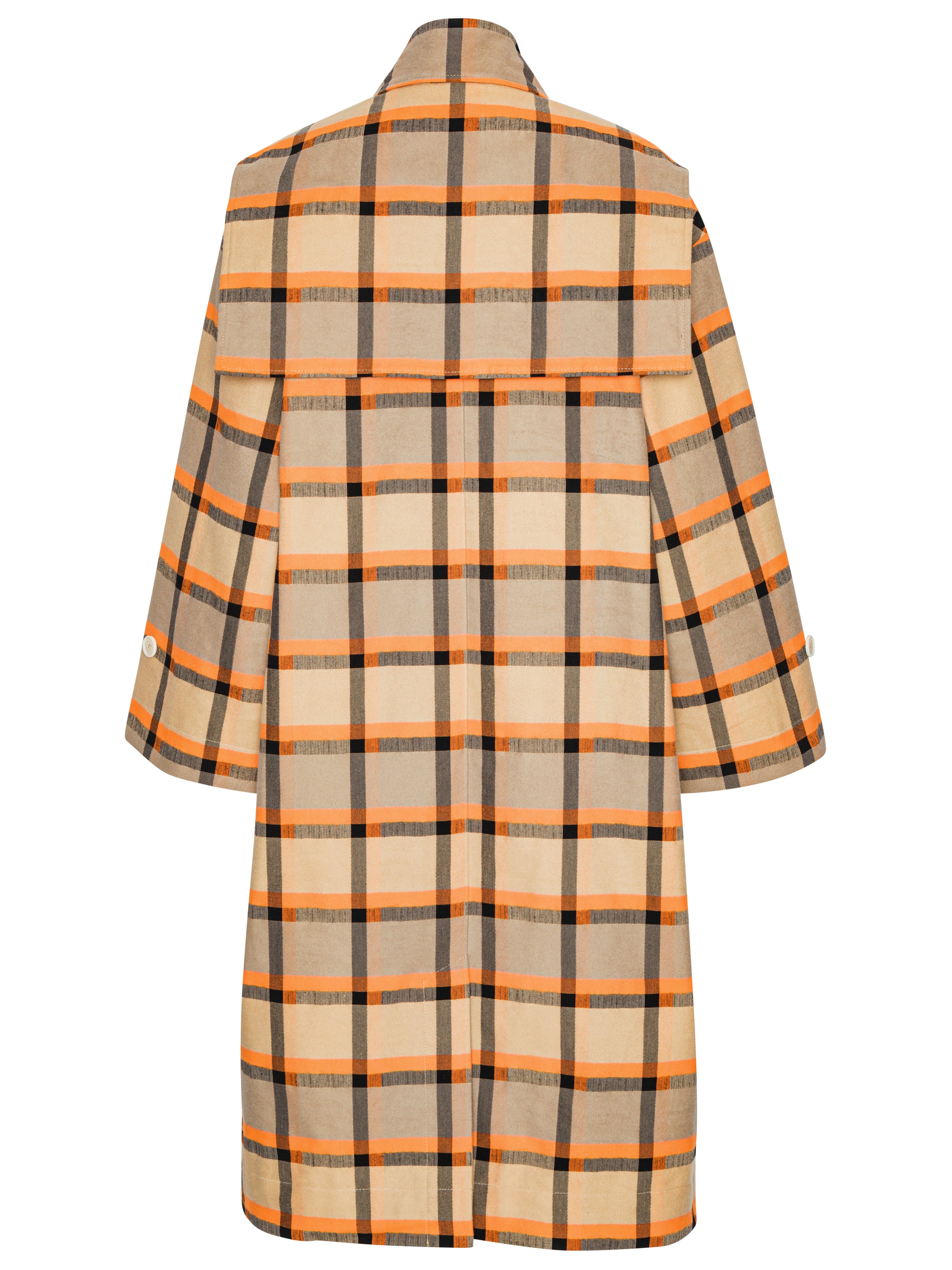 Hands Down Coat in Trench Checks from Henrik Vibskov