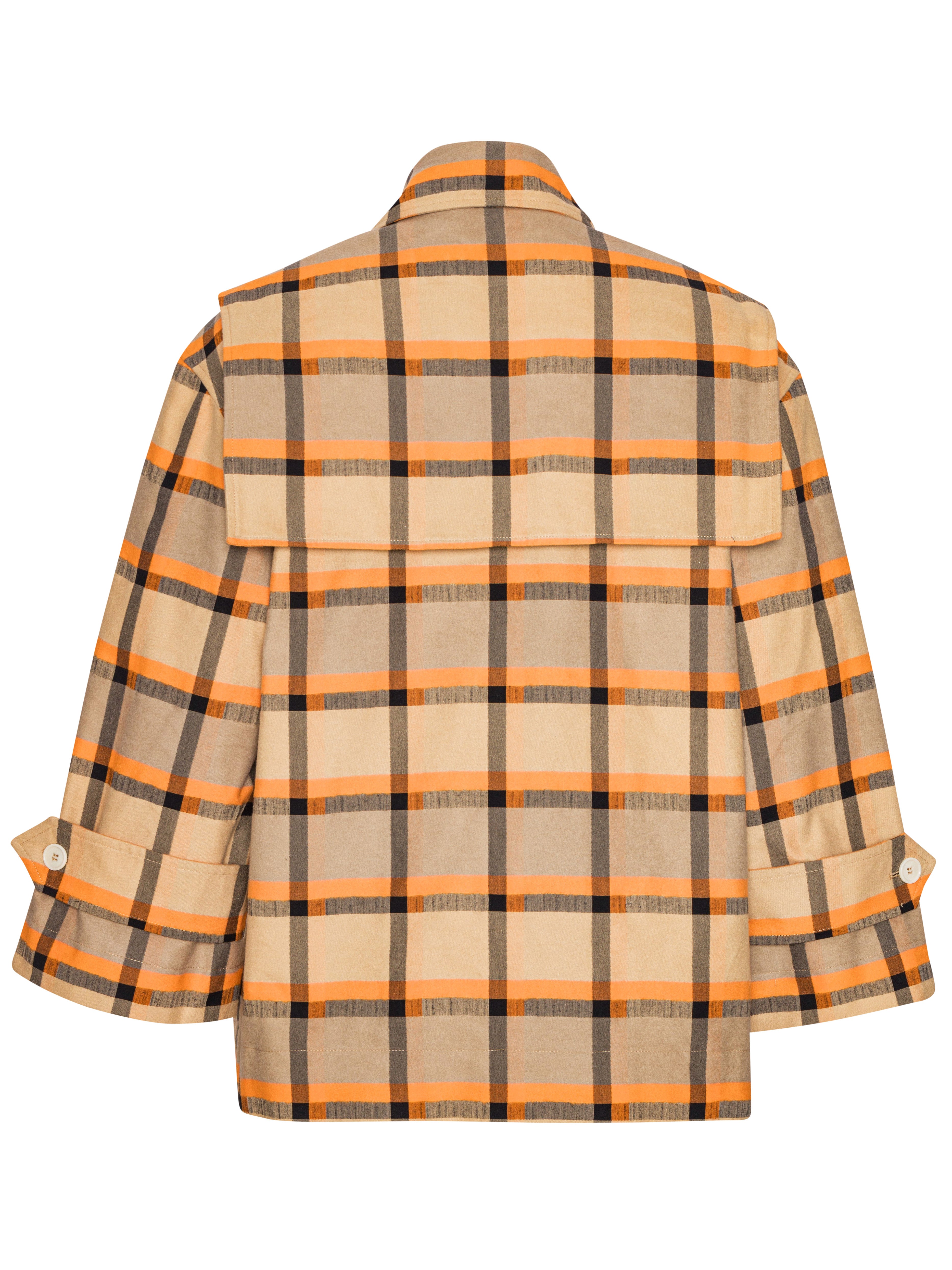 Hands Down Jacket in Trench Checks from Henrik Vibskov