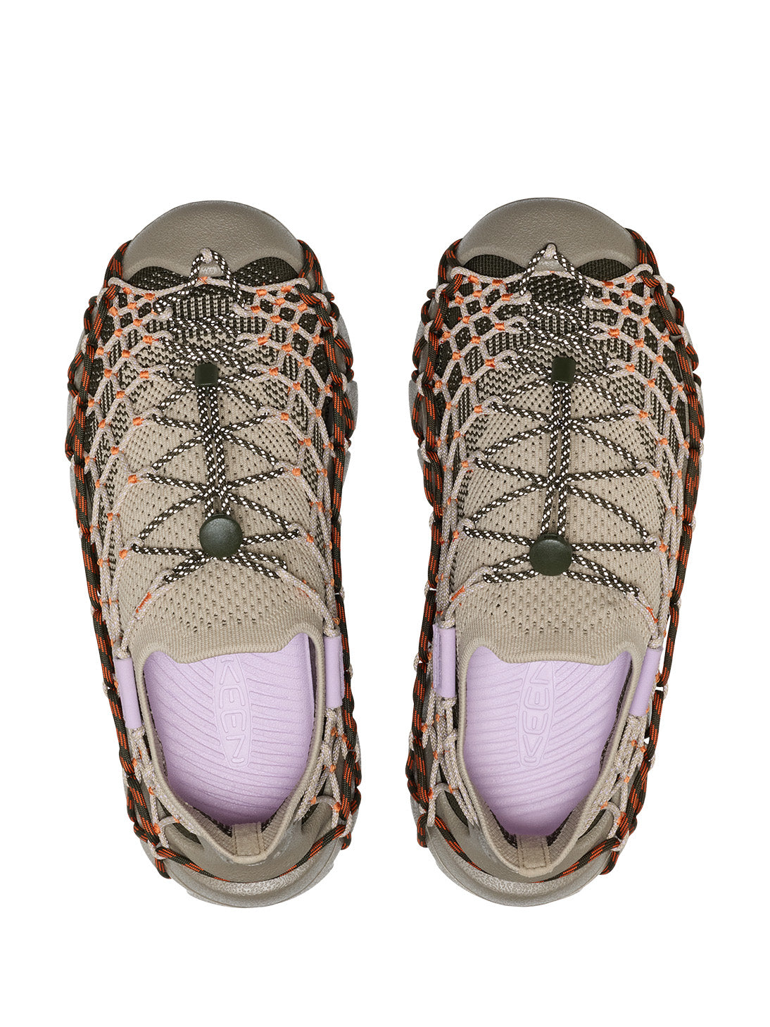 Henrik Vibskov x KEEN UNEEK 360 Womens Sneakers - Brindle Scarlet Ibis