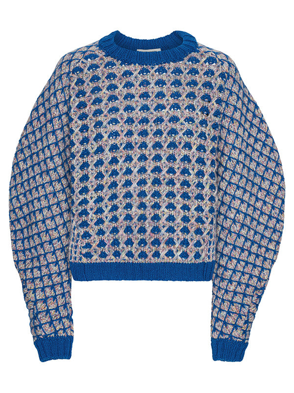 Kimchi Sweater in Blue Party from Henrik Vibskov