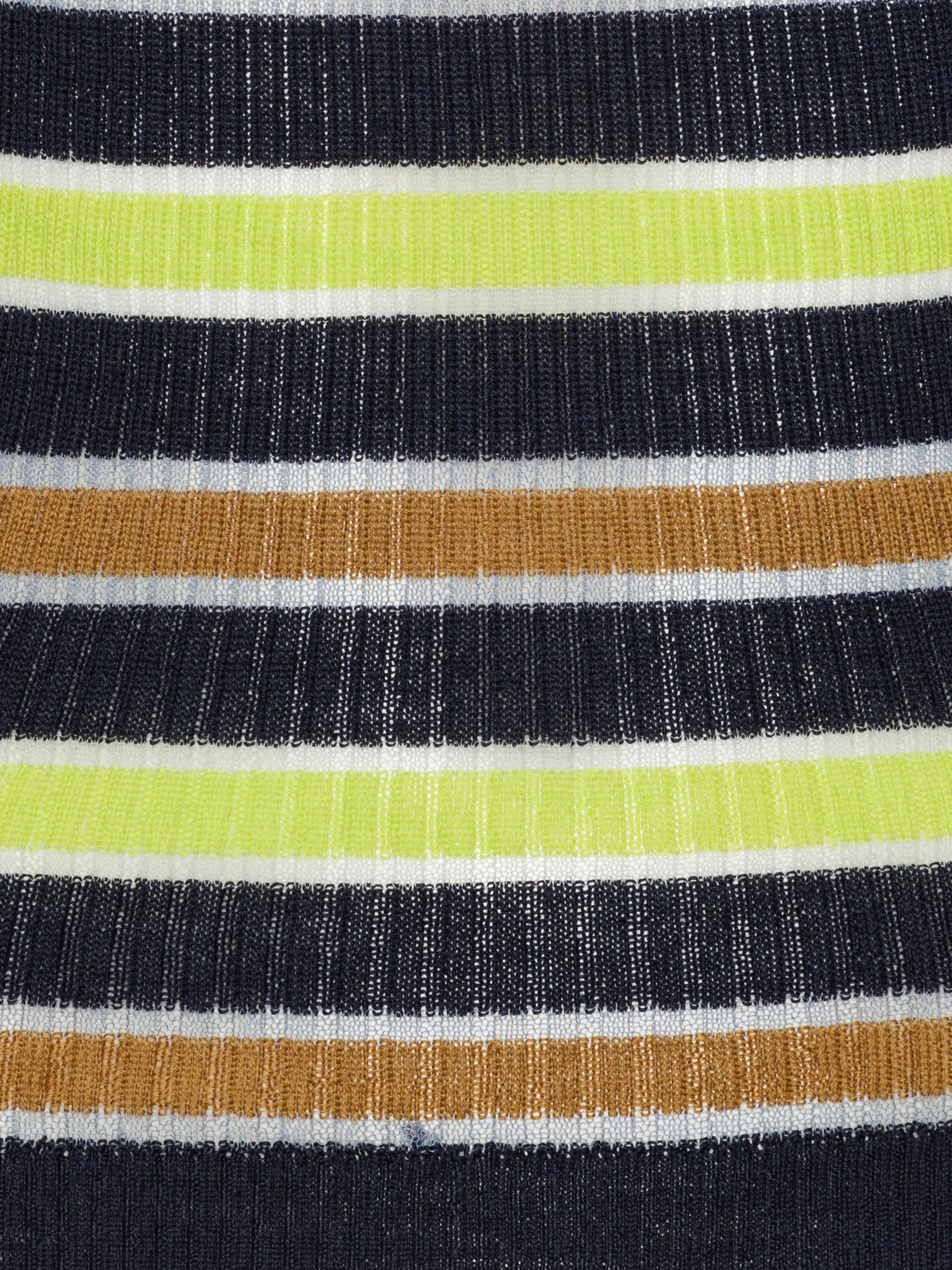 Line Turtleneck - Navy Stripes-[-Henrik Vibskov-3