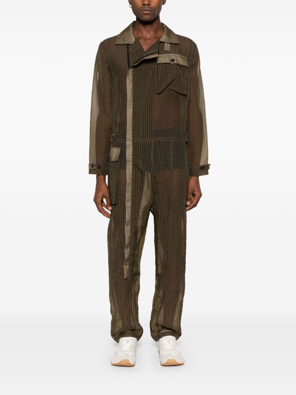 Middle Jumpsuit in Military Olive from Henrik Vibskov