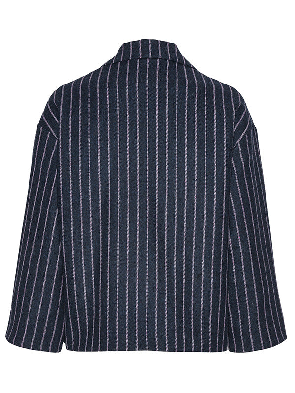 Shady Suit Jacket in Pinstripe from Henrik Vibskov