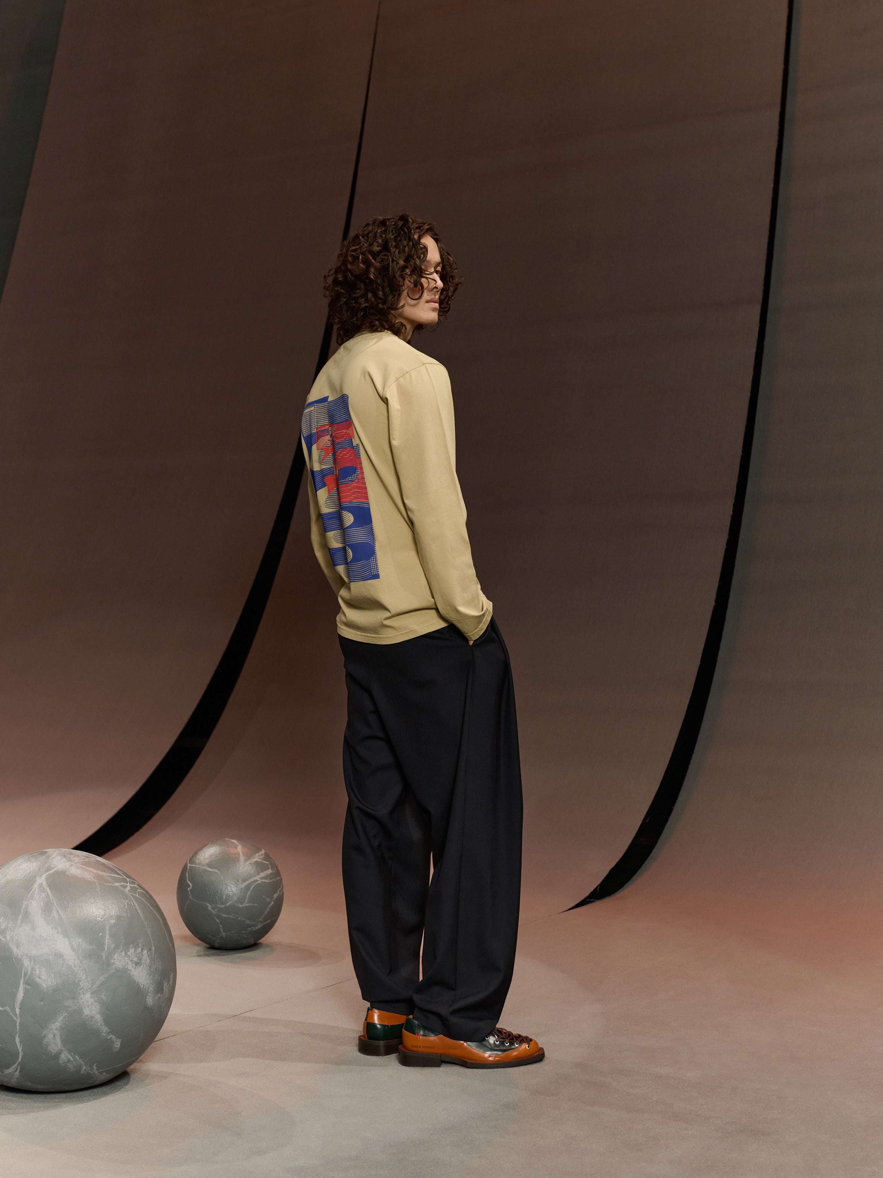 Slopes Longsleeve in Mojave from Henrik Vibskov