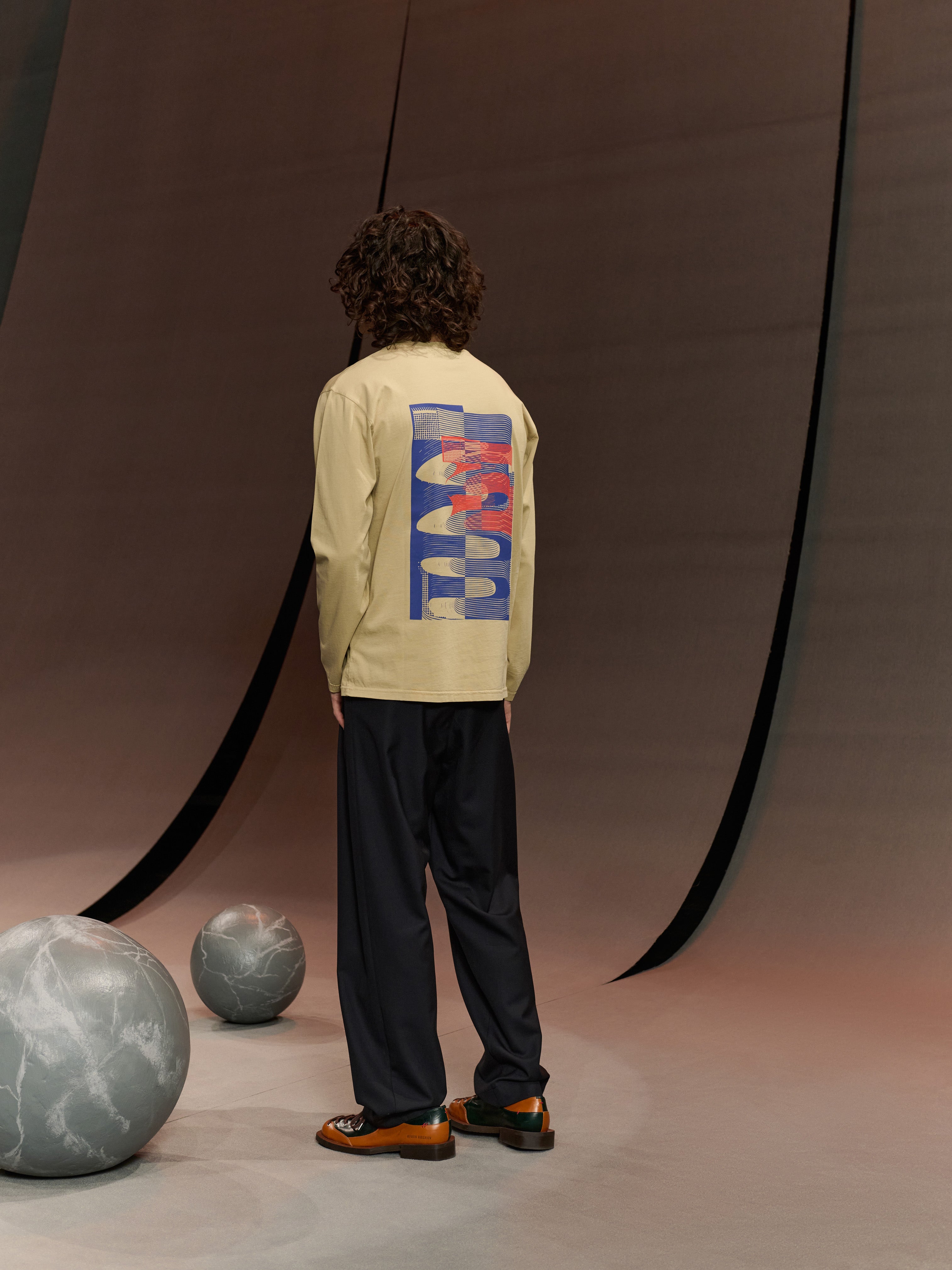 Slopes Longsleeve in Mojave from Henrik Vibskov
