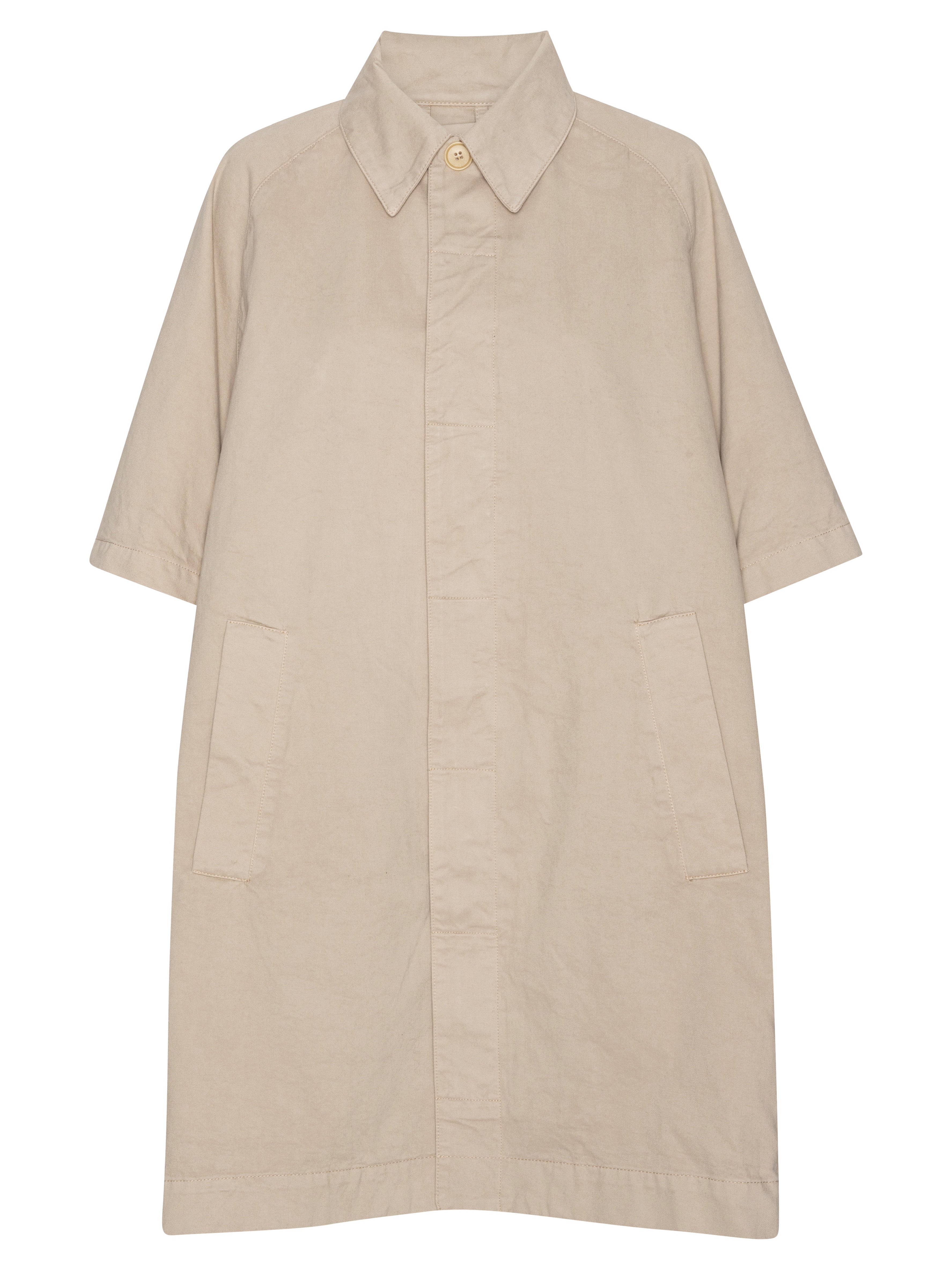 Suit Cover Coat - Sand