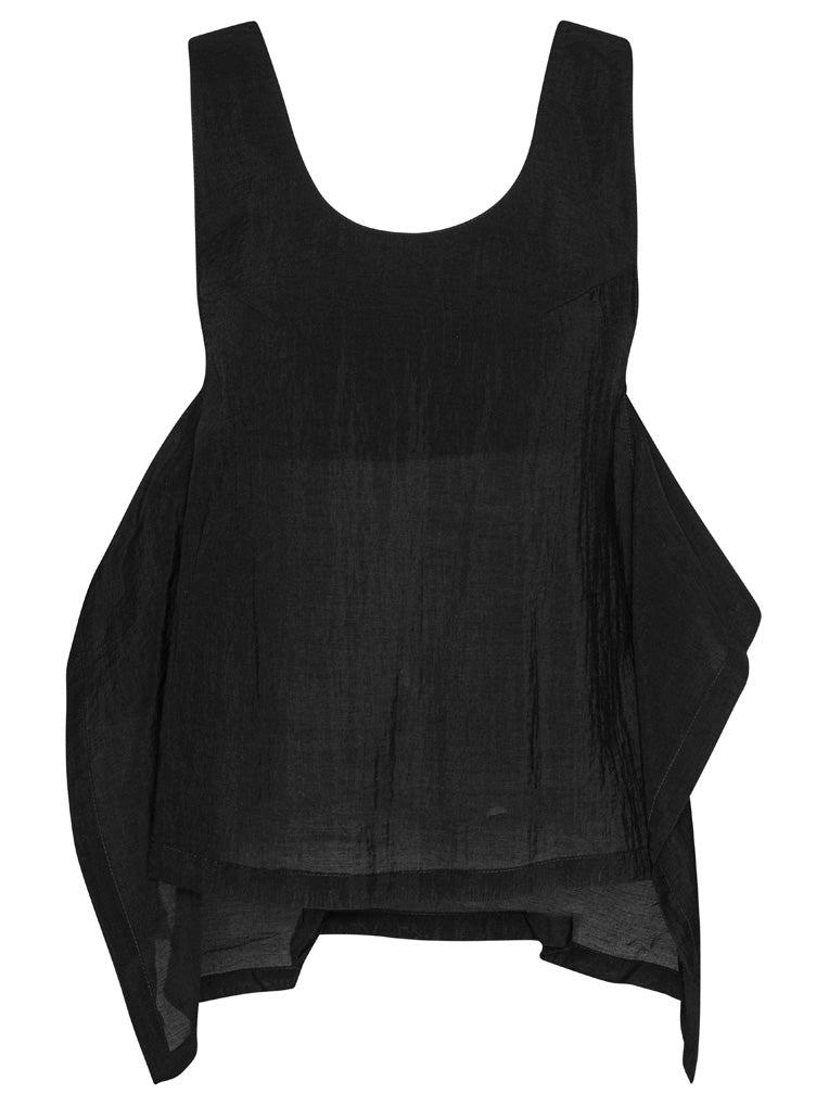 Uncut Top in Black from Henrik Vibskov