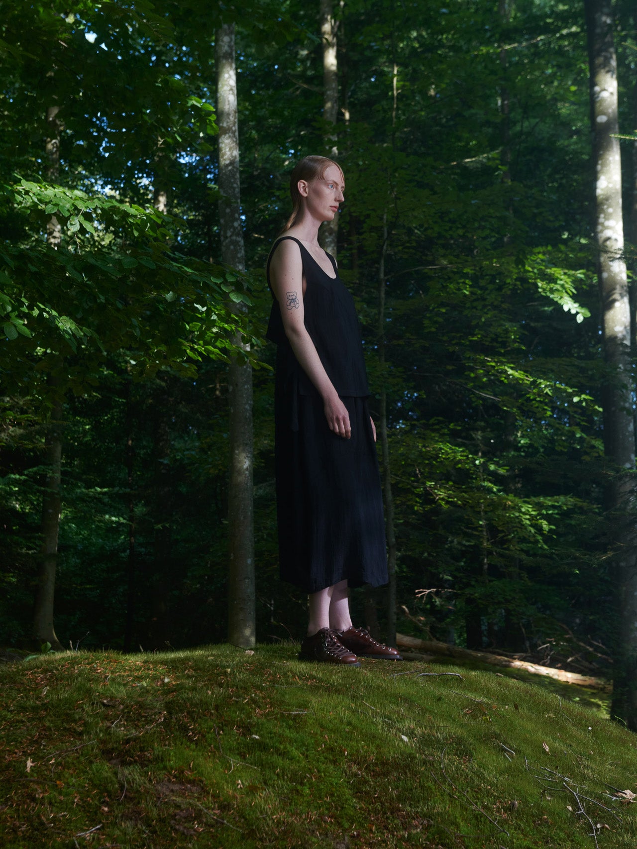 Uncut Top in Black from Henrik Vibskov